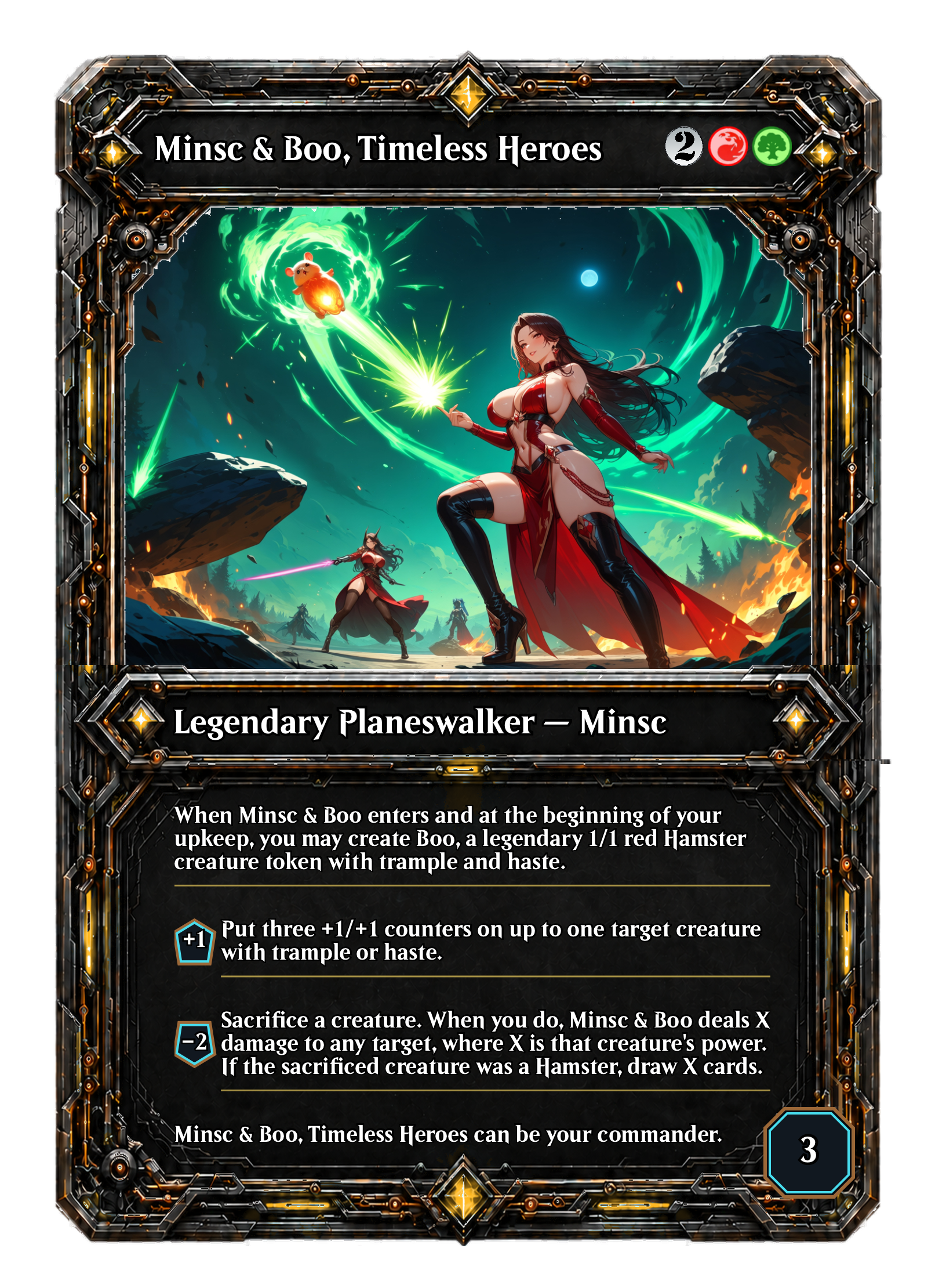 Minsc & Boo, Timeless Heroes-front-827.png