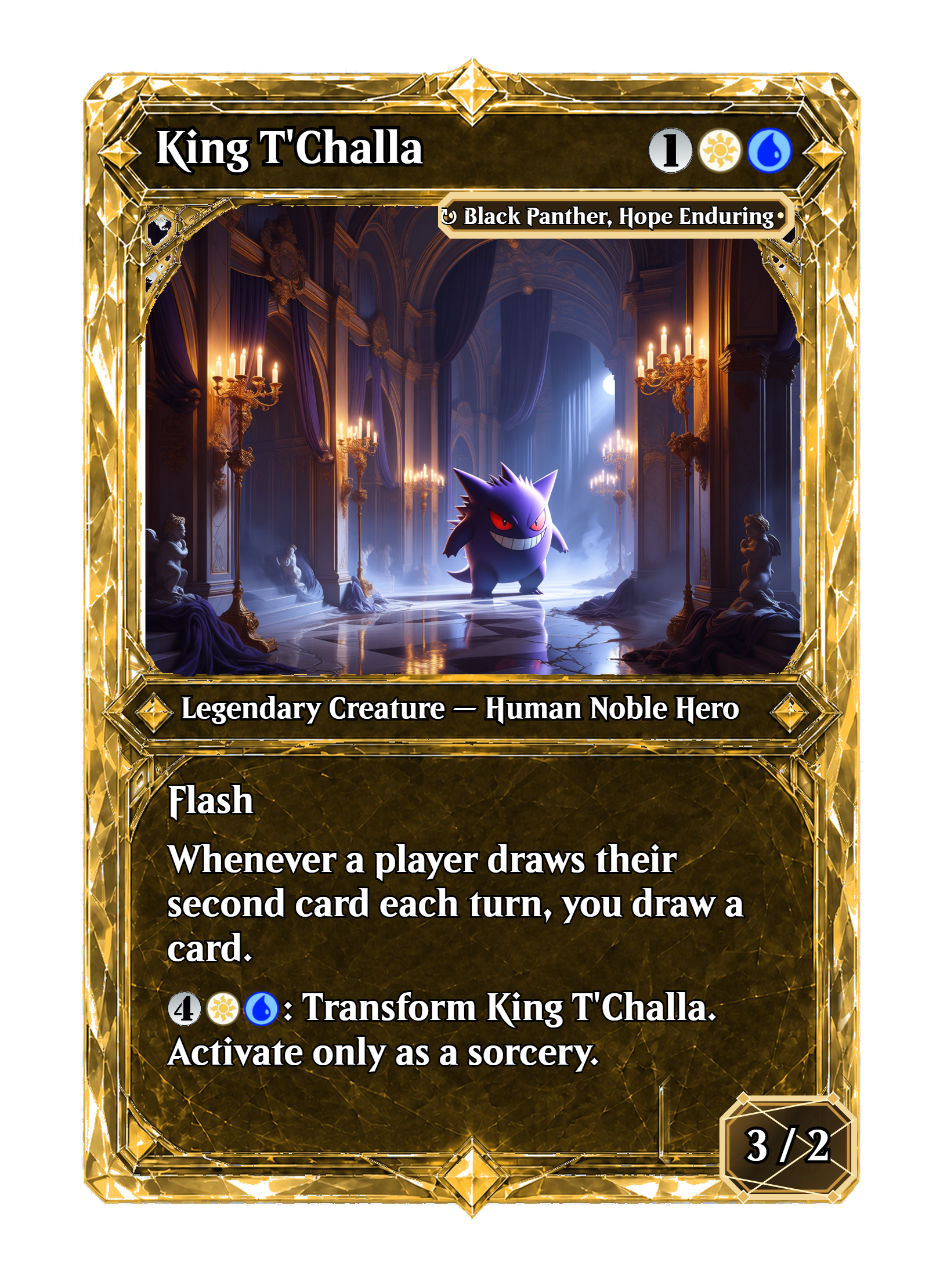 King T'Challa - Black Panther, Hope Enduring-front-1700.png