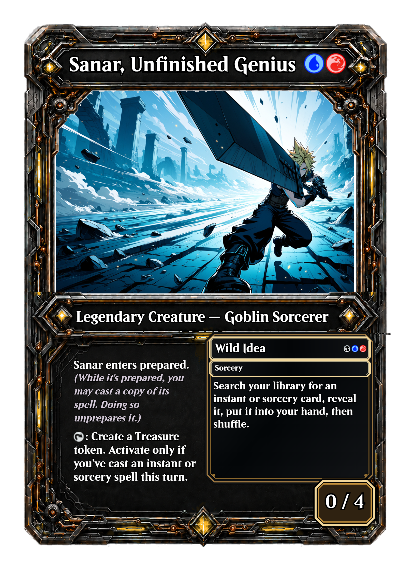 084 - Sanar, Unfinished Genius - Wild Idea.png