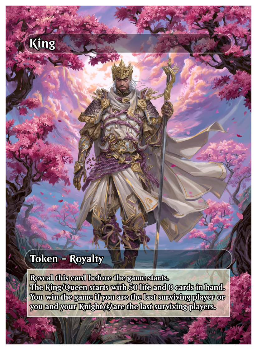 King/Usurper (Cherry Blossom Fantasy)