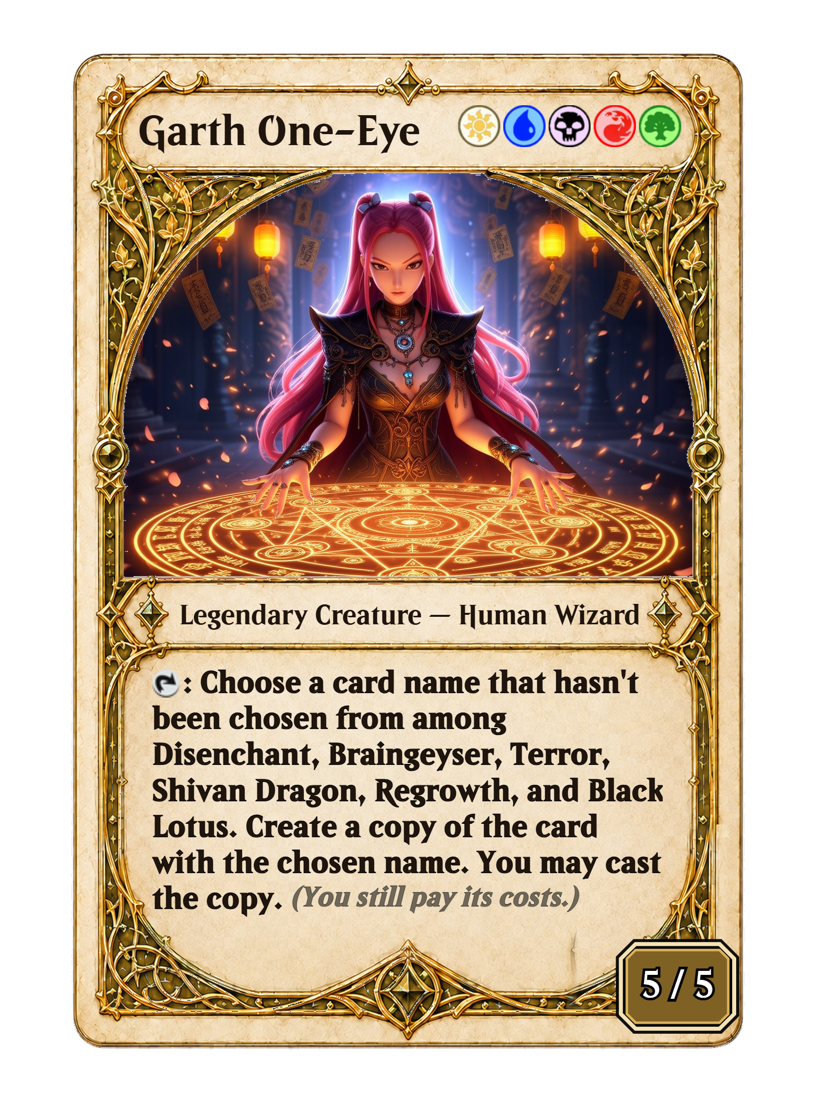 Garth One-Eye K-Pop Demon Hunters Commander Deck