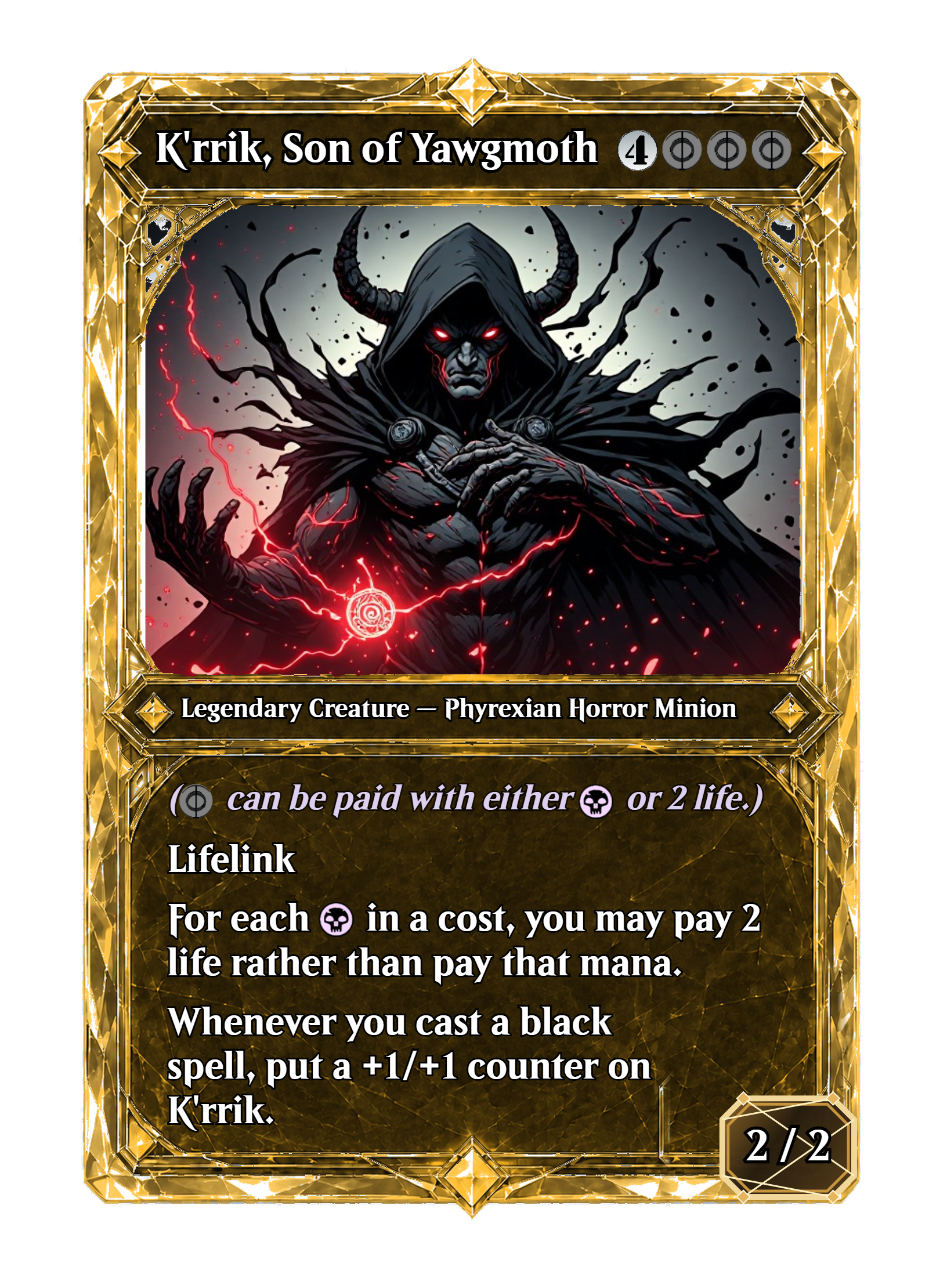 K'rrik, Son of Yawgmoth-front-1376.png