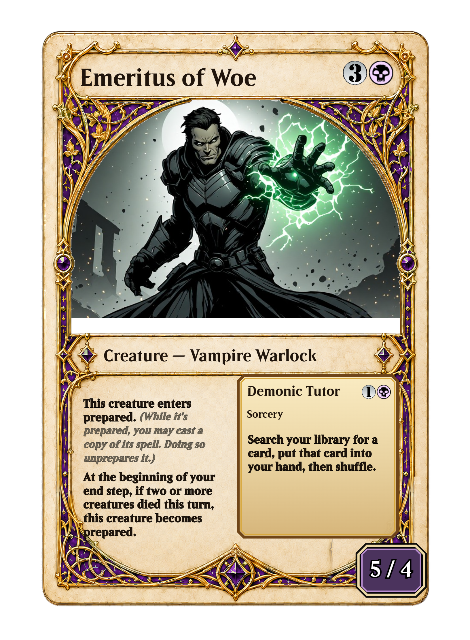 Emeritus of Woe - Demonic Tutor-front-1375.png