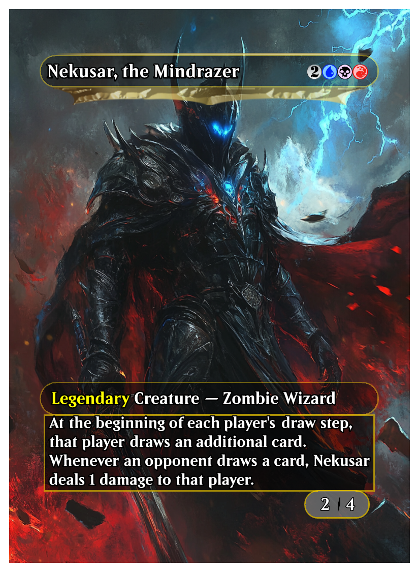 Nekusar, the Mindrazer (Fantasy Knights)