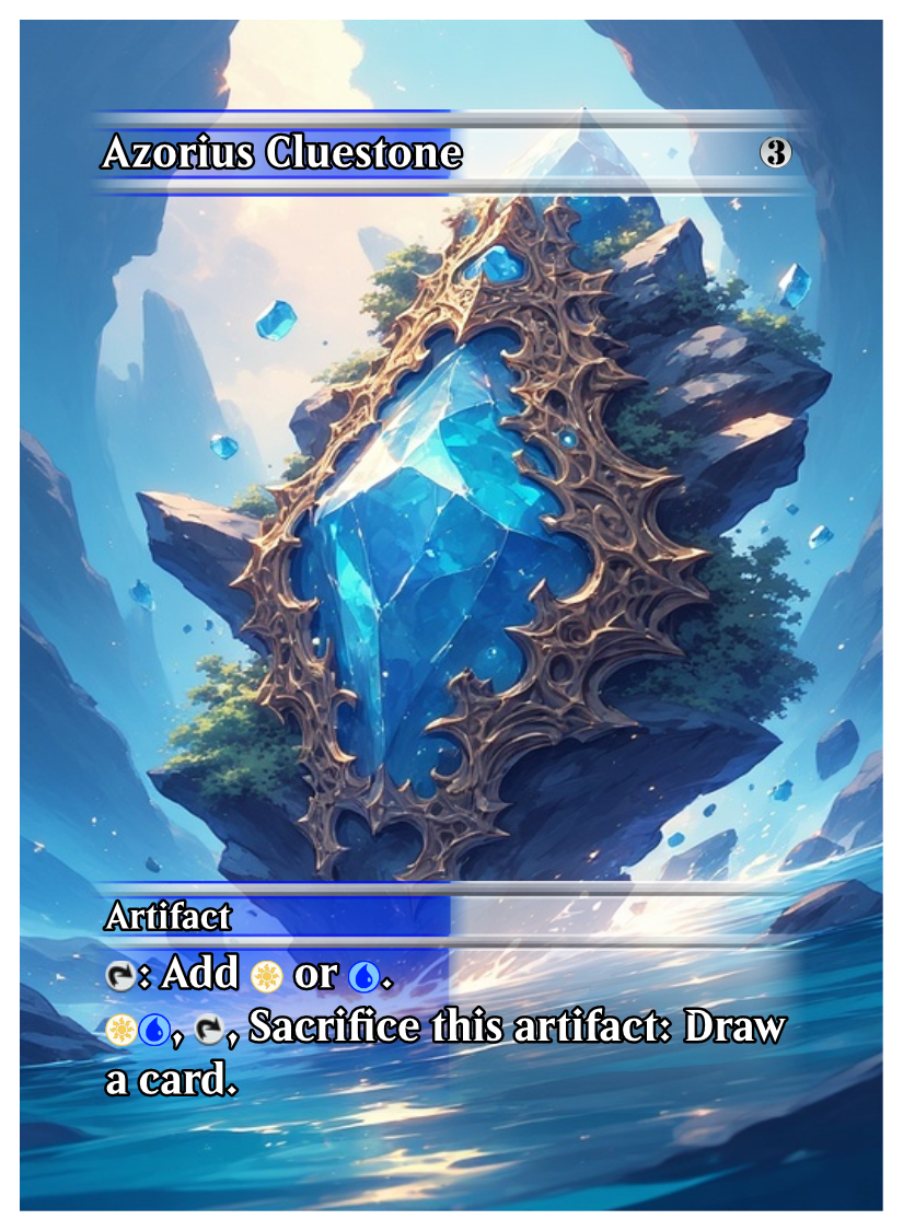 004 - Azorius Cluestone.png