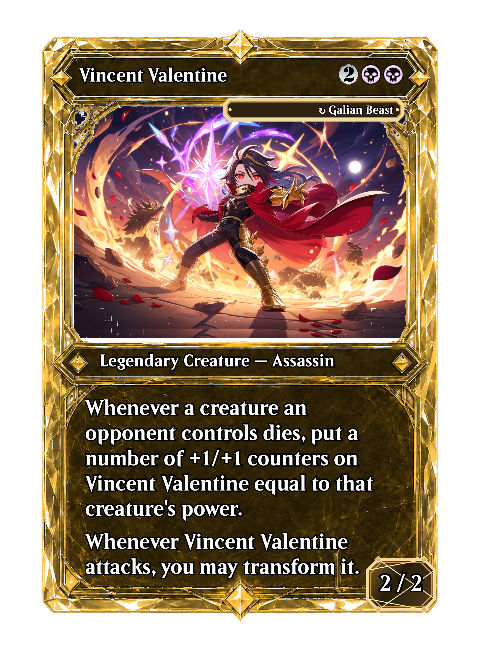 Vincent Valentine -- Galian Beast-front-924.png