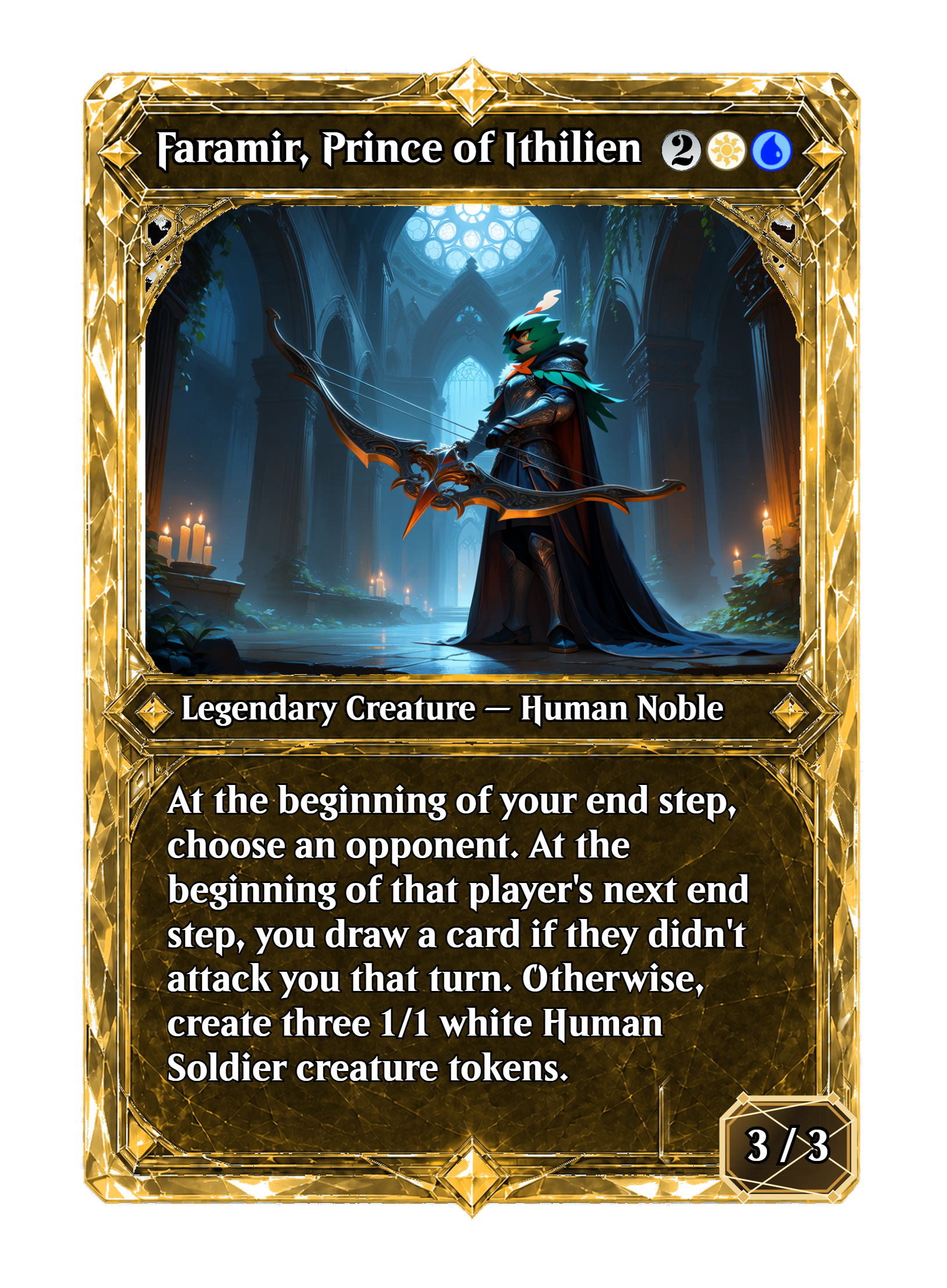 Faramir, Prince of Ithilien-front-1678.png