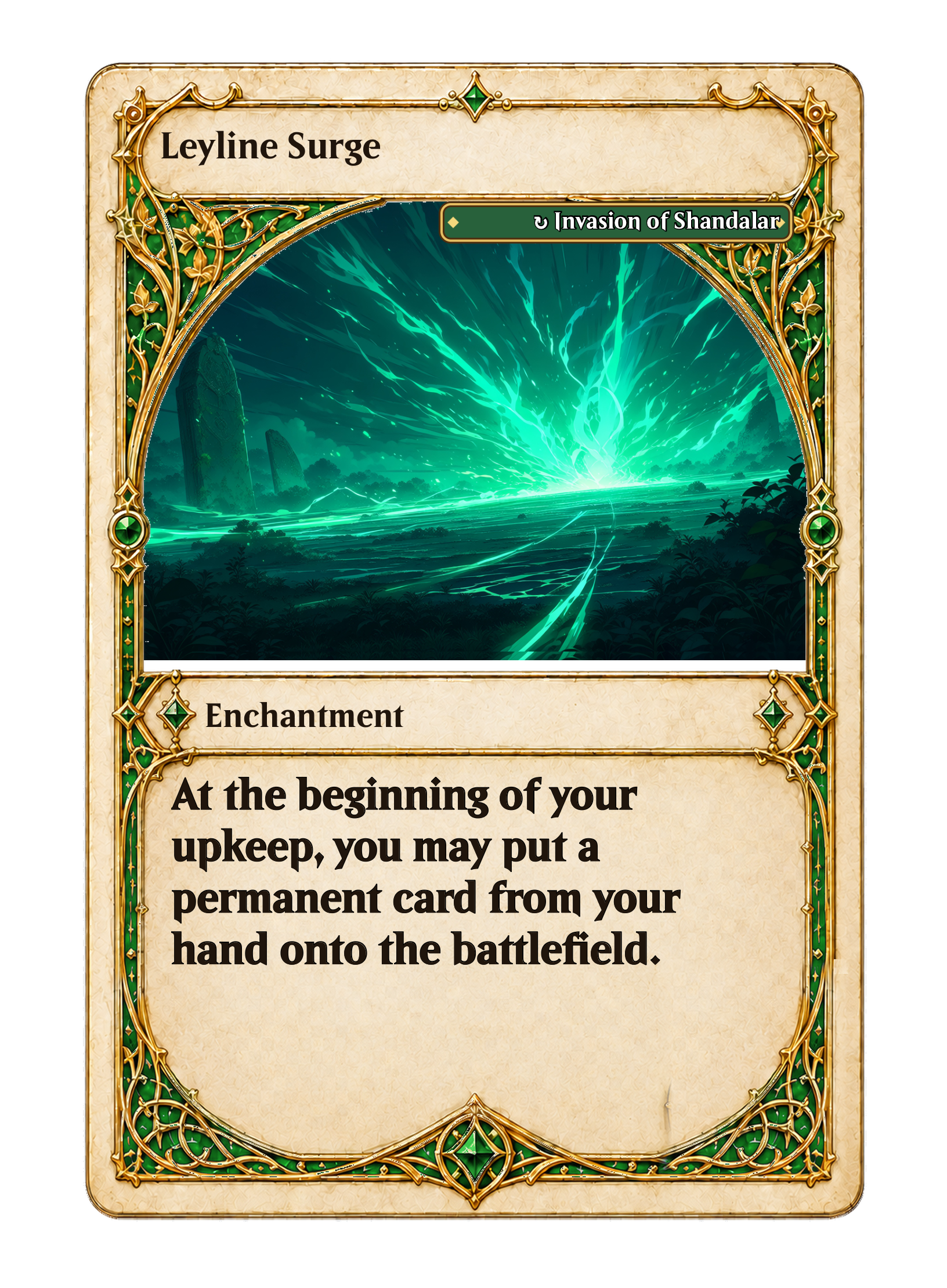 Invasion of Shandalar -- Leyline Surge-back-768.png