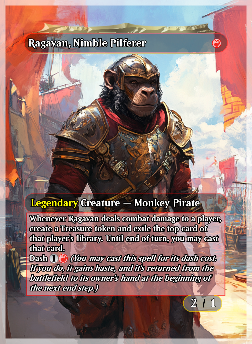 007 - Ragavan Nimble Pilferer.png