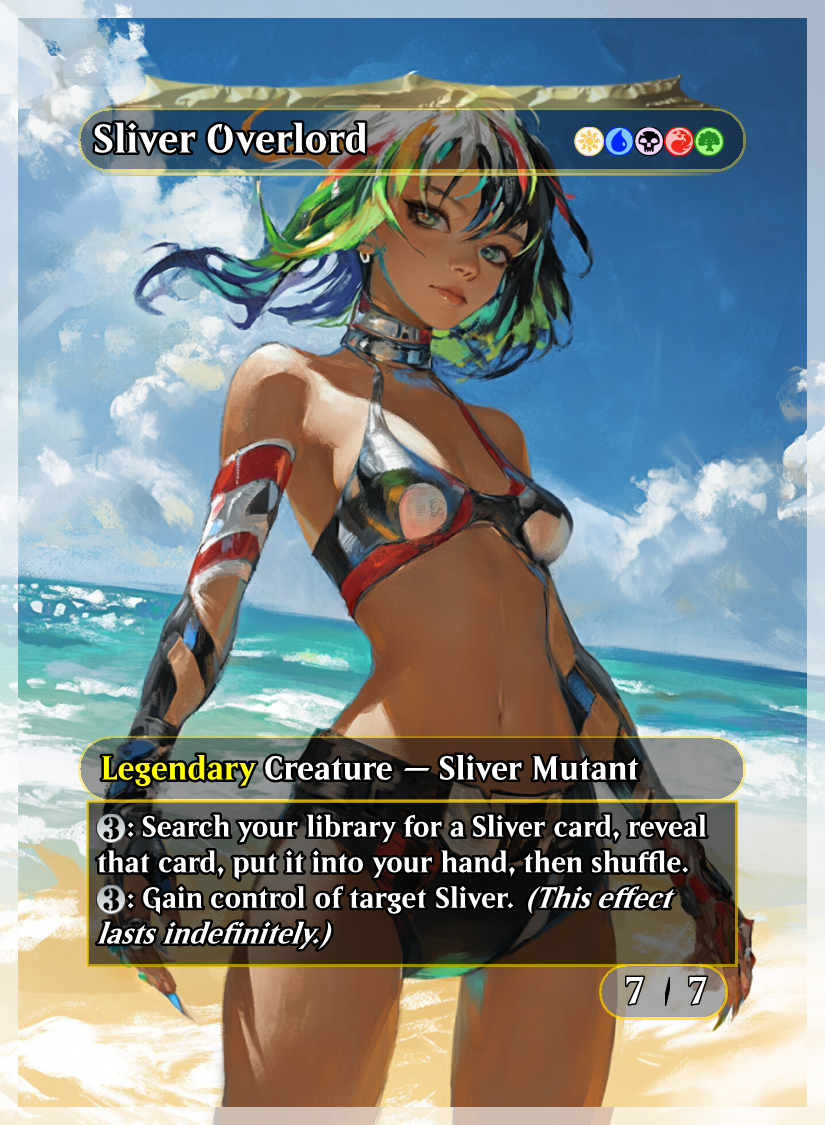 Sliver Overlord - Custom Waifu Sliver Commander Deck