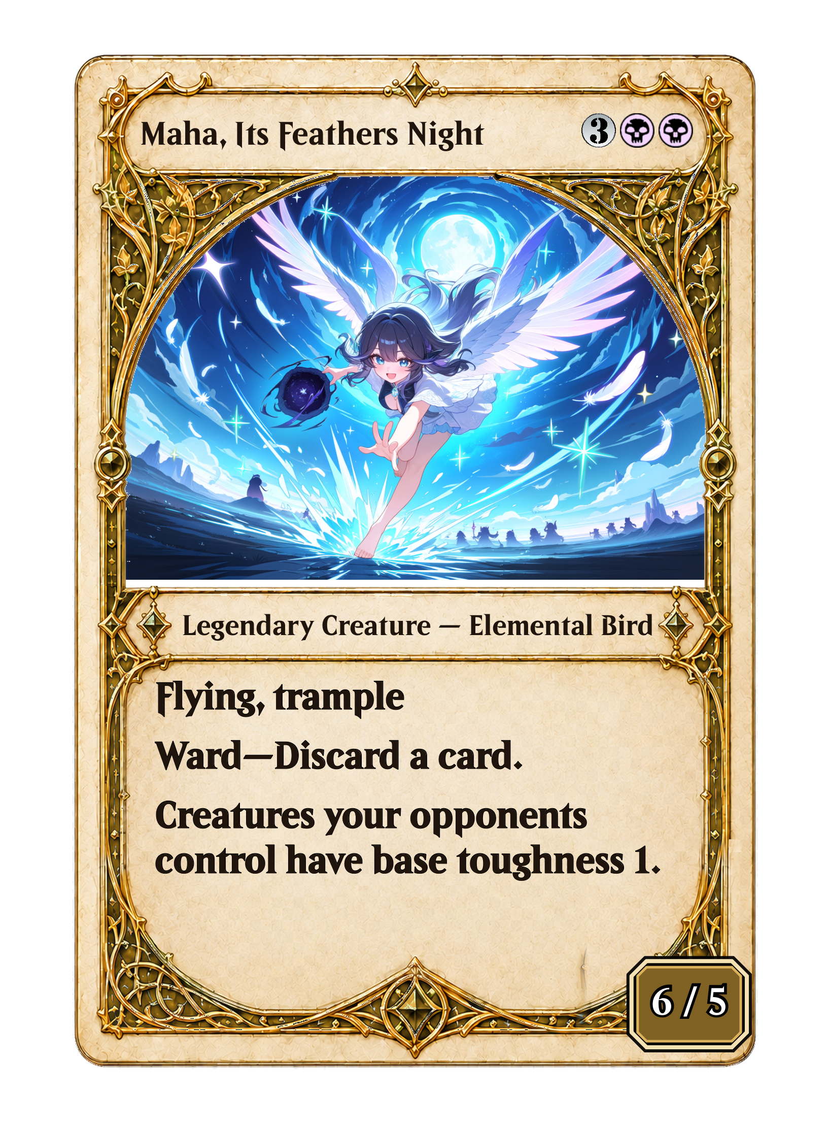 Maha, Its Feathers Night-front-877.png