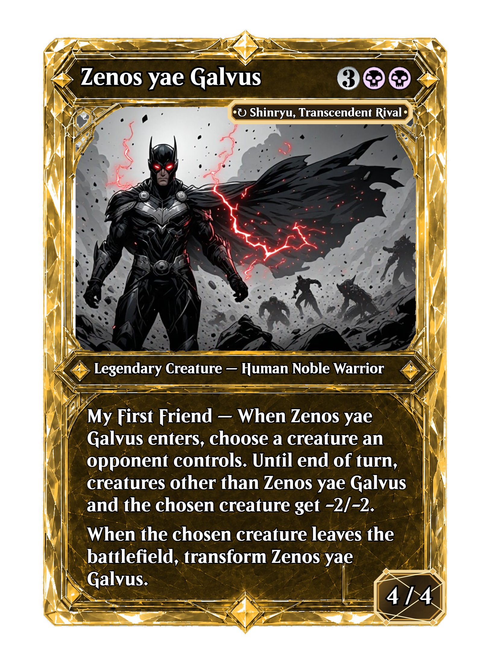 Zenos yae Galvus - Shinryu, Transcendent Rival-front-1452.png