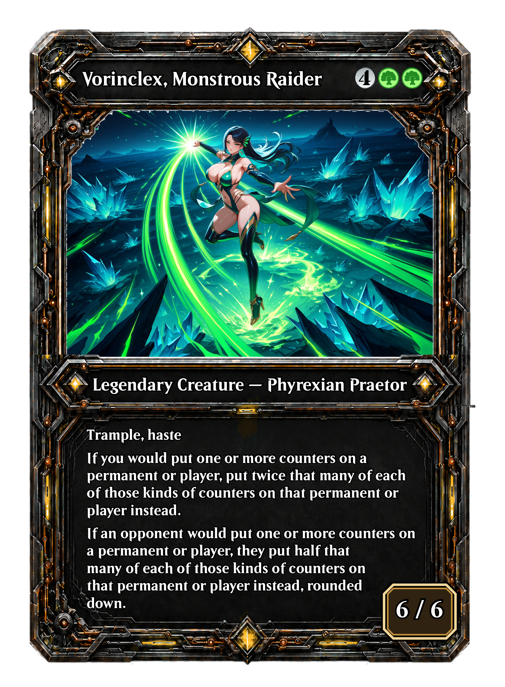 Vorinclex, Monstrous Raider-front-823.png