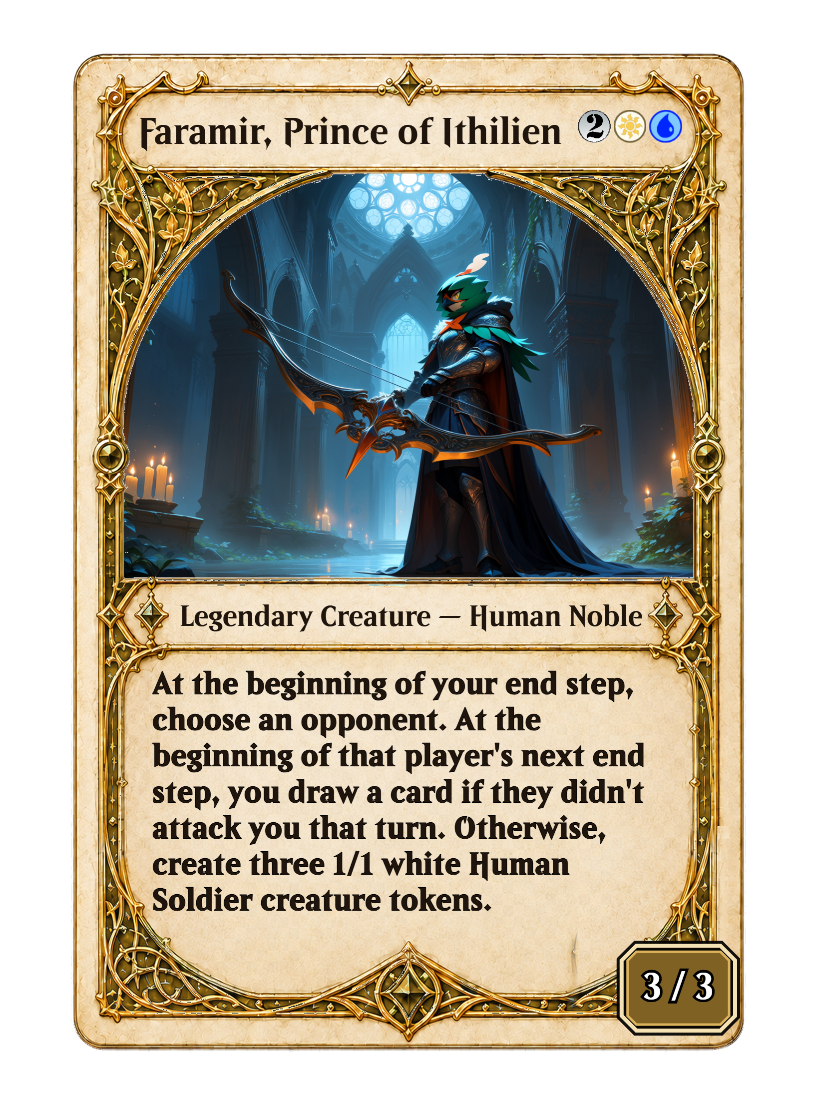 Faramir, Prince of Ithilien-front-1678.png