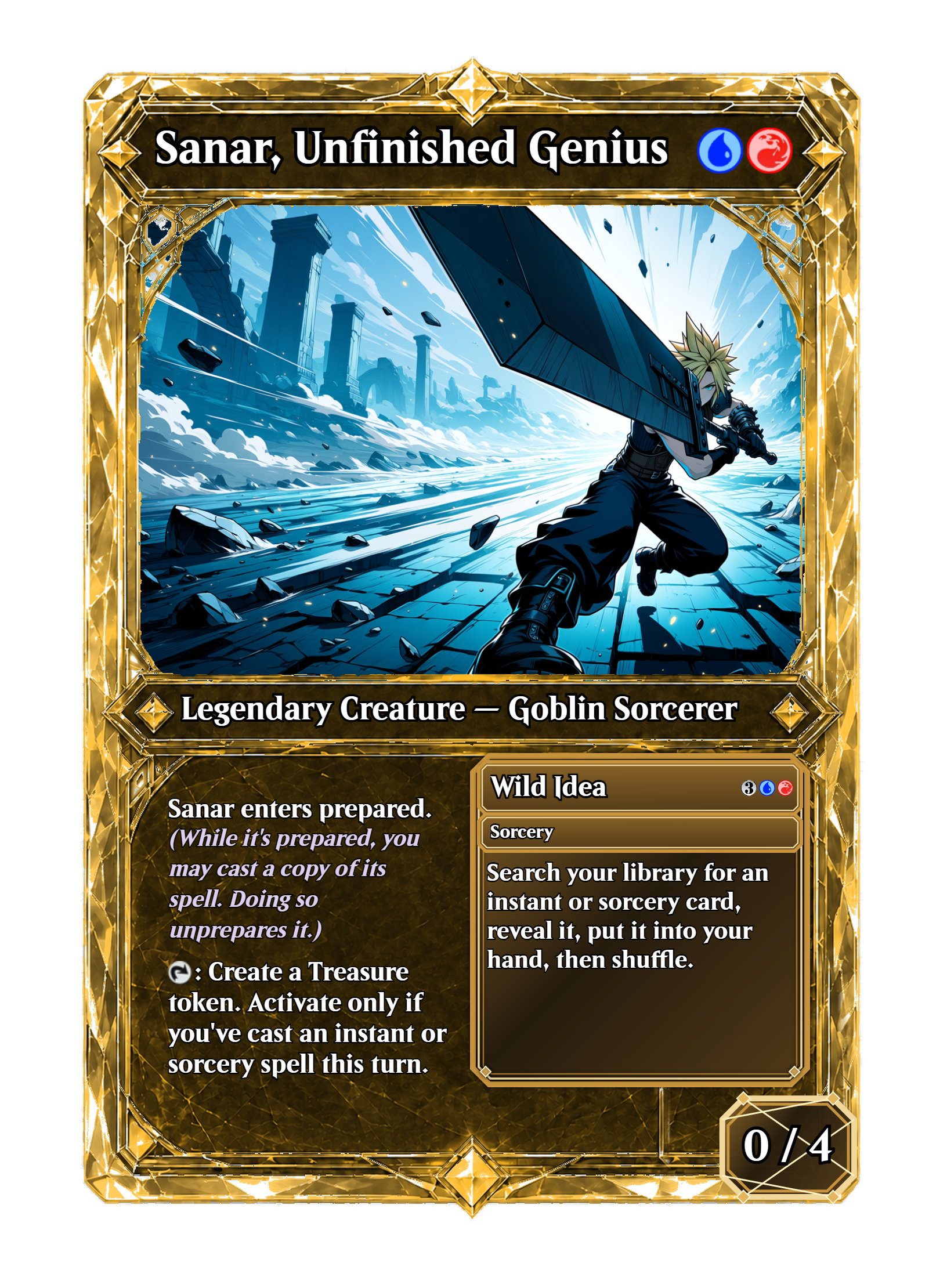 084 - Sanar, Unfinished Genius - Wild Idea.png