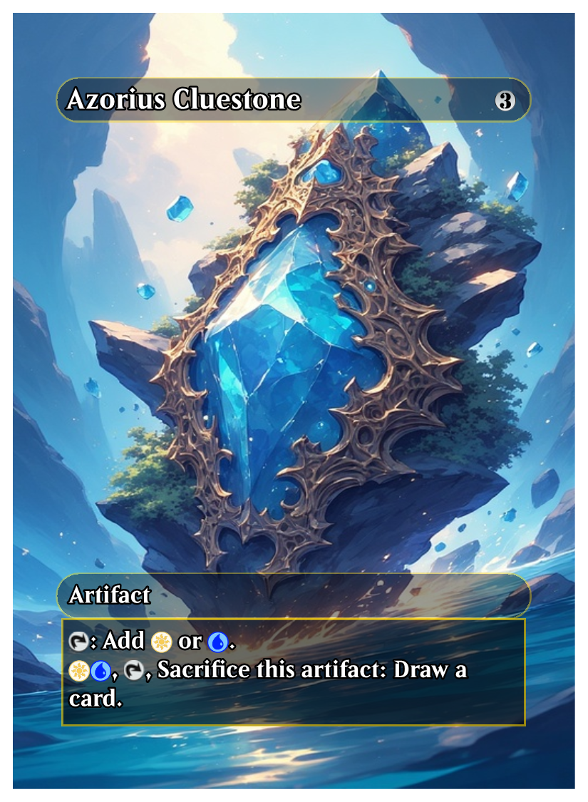 004 - Azorius Cluestone.png