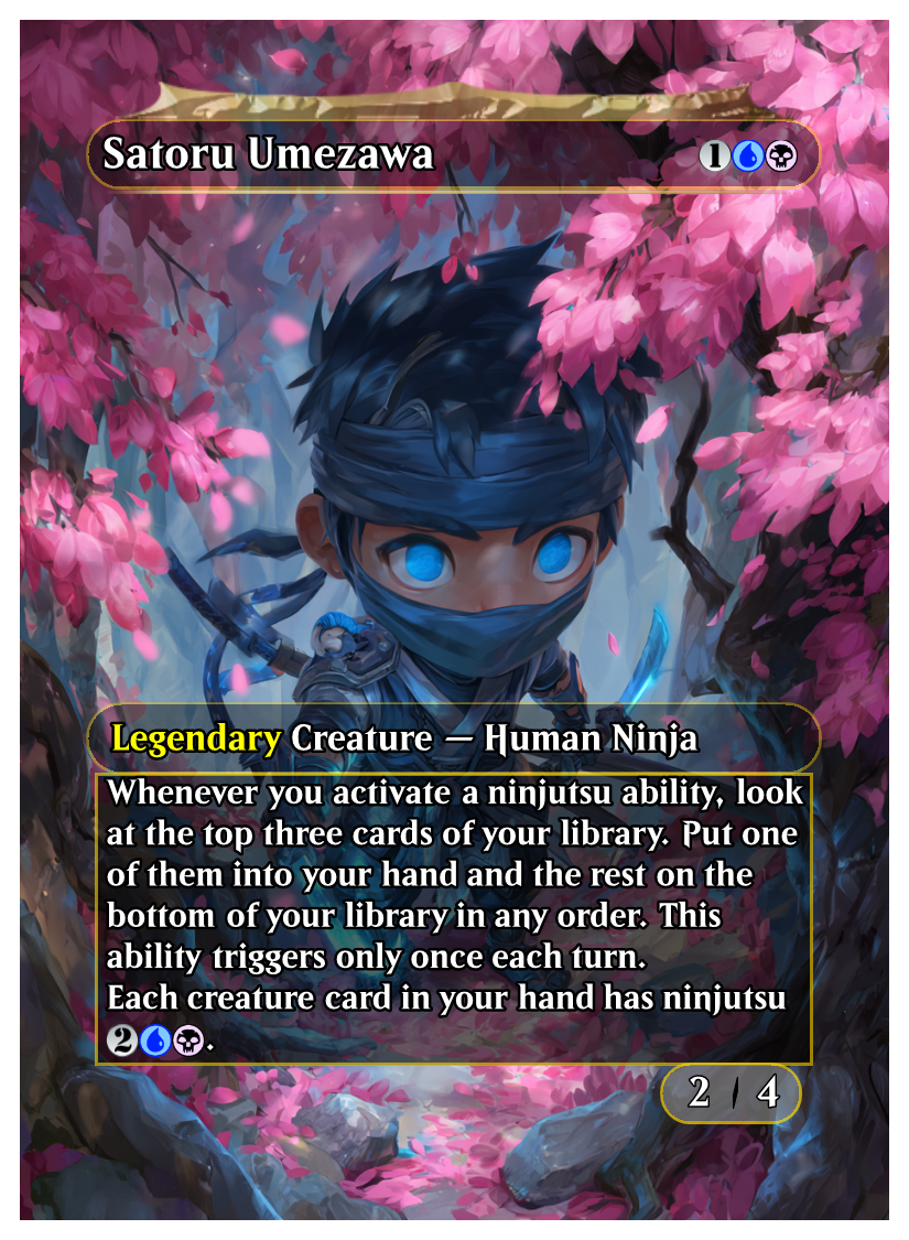 Satoru Umezawa's Ninja-Eldrazi Commander Deck