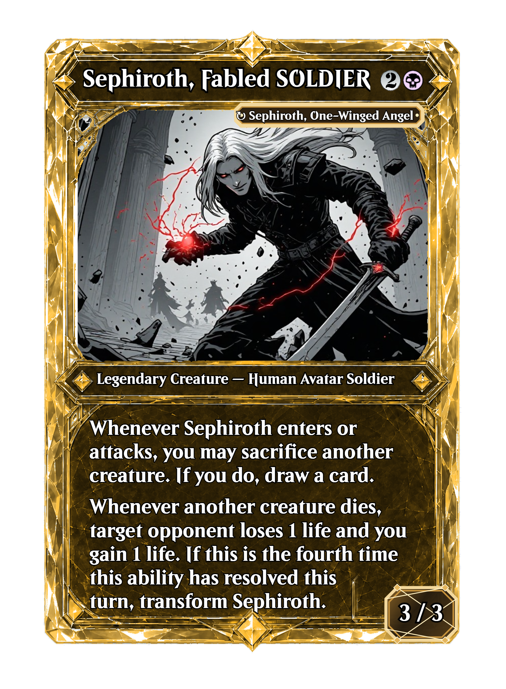 Sephiroth: Fabled SOLDIER Commander Deck