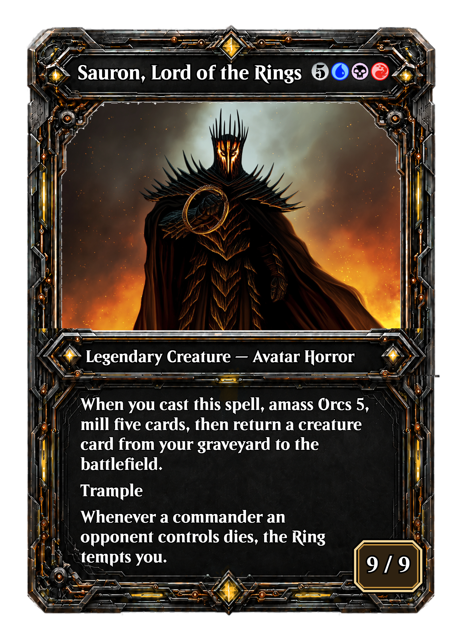 072 - Sauron, Lord of the Rings.png