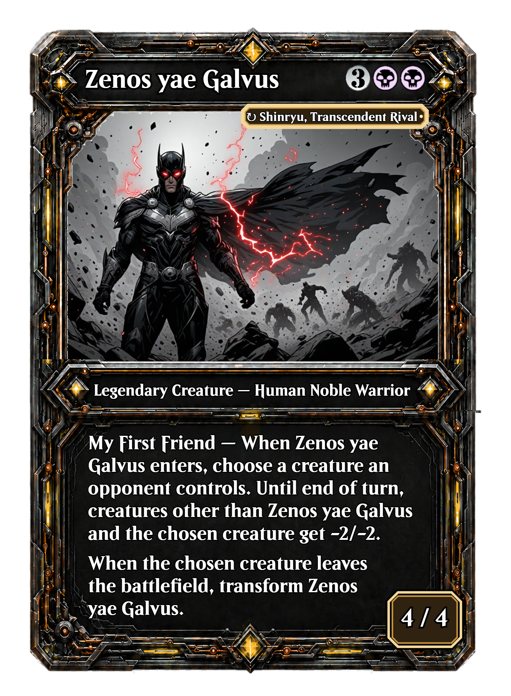 Zenos yae Galvus - Shinryu, Transcendent Rival-front-1452.png