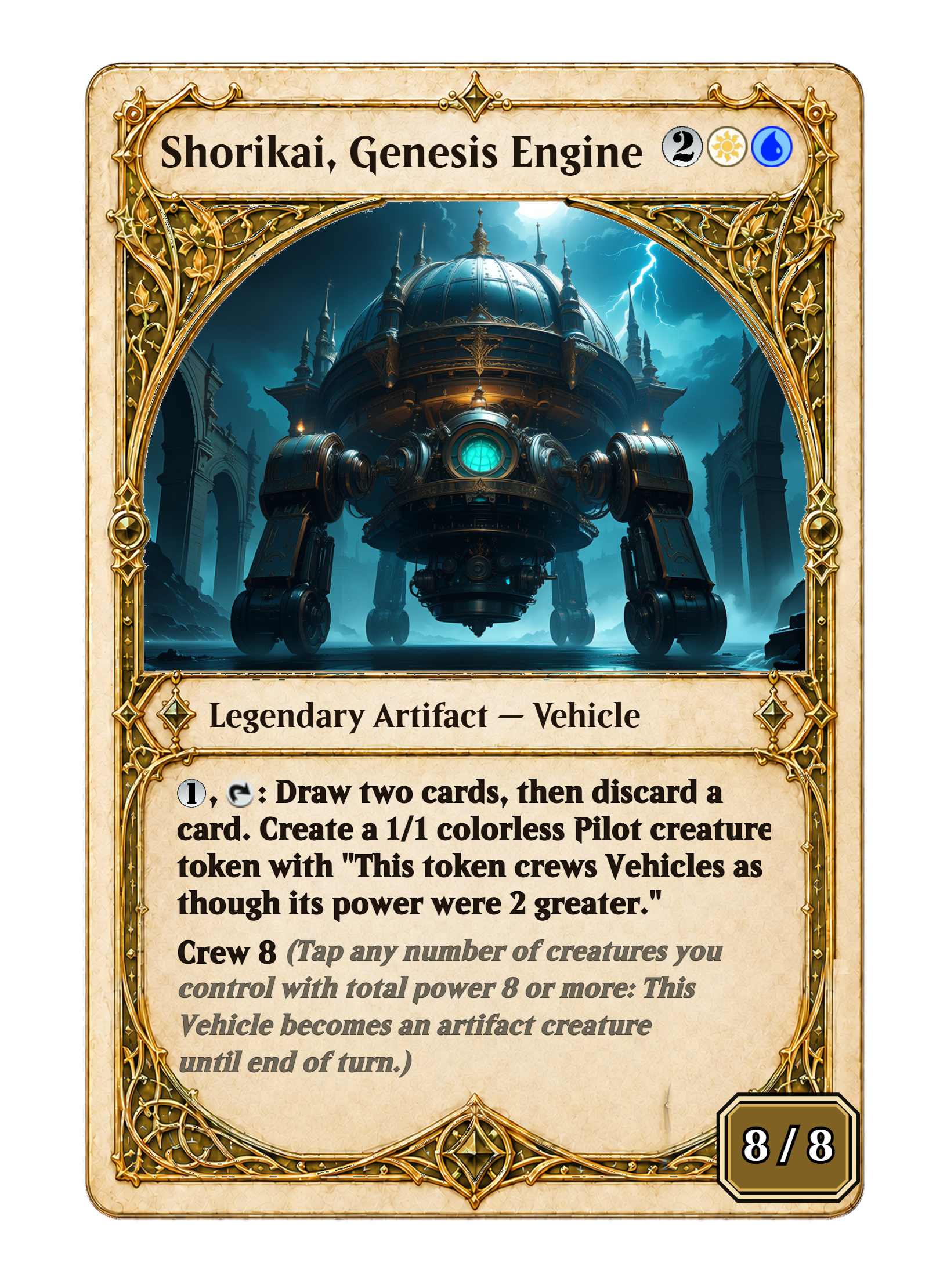 Shorikai, Genesis Engine-front-1733.png