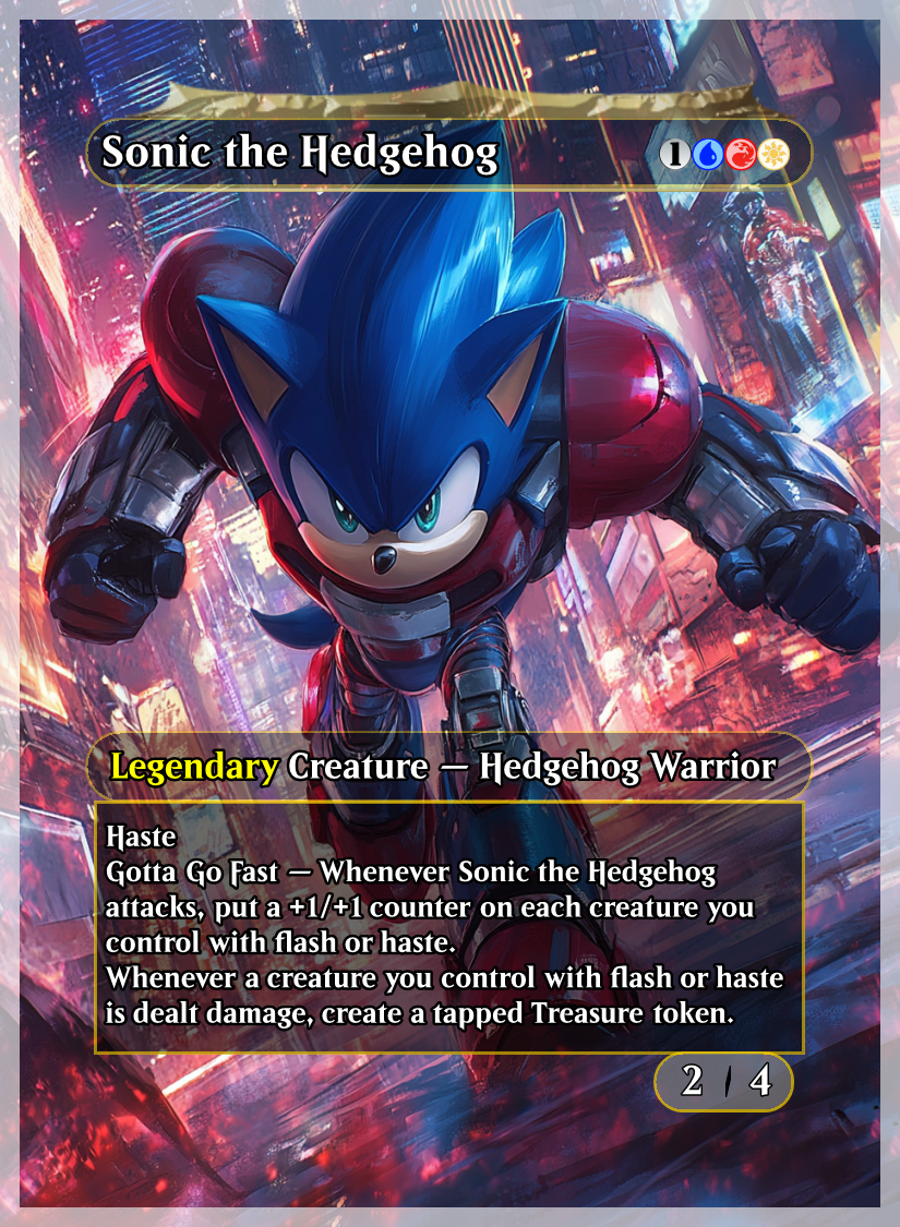 Sonic the Hedgehog (Transformers x Sonic)