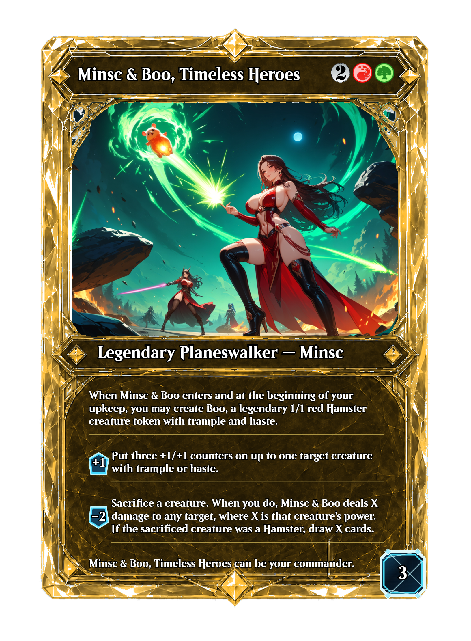 Minsc & Boo, Timeless Heroes-front-827.png