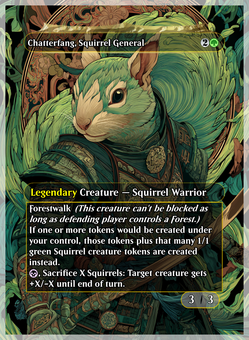 Chatterfang, Squirrel General