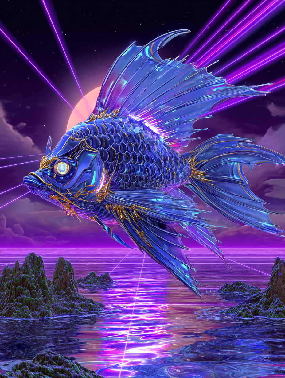 riorik77_A_sleek_surreal_blue_fish_with_neon_fins_and_chrome__09c76715-8a82-45d8-a759-b8b4a5f1323b_1.png