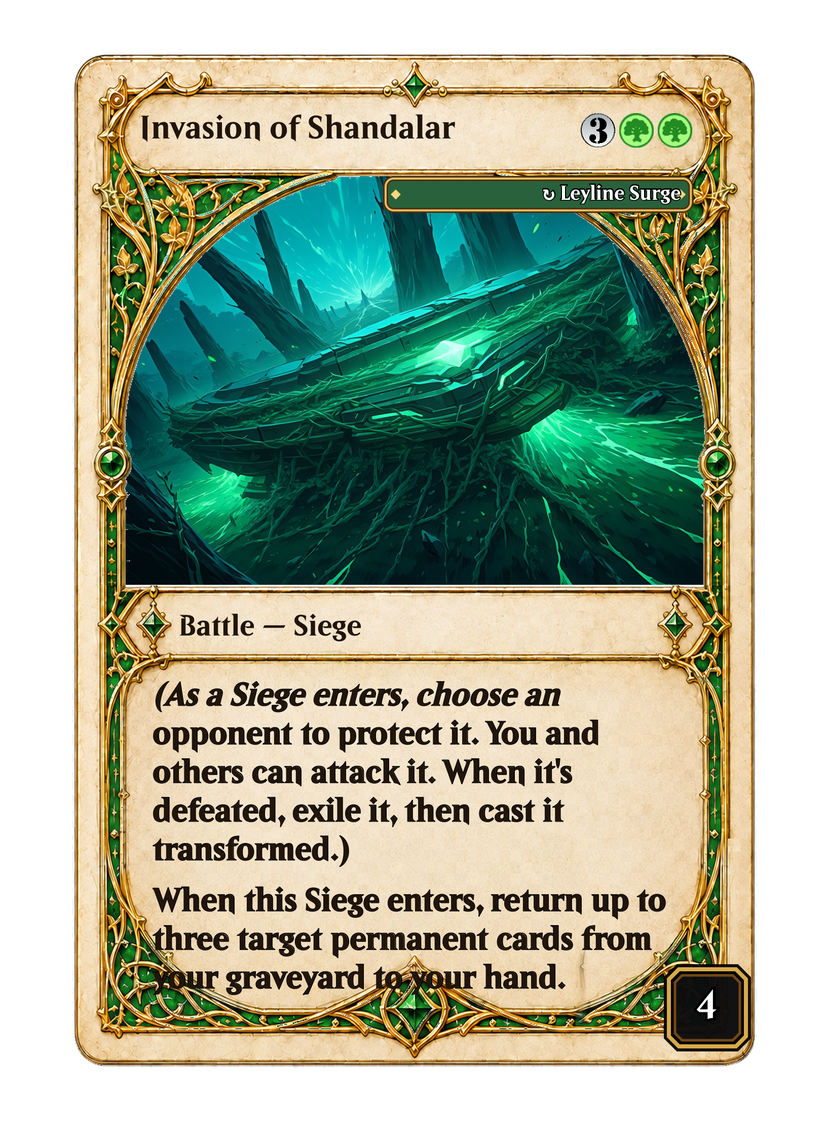 Invasion of Shandalar -- Leyline Surge-front-768.png