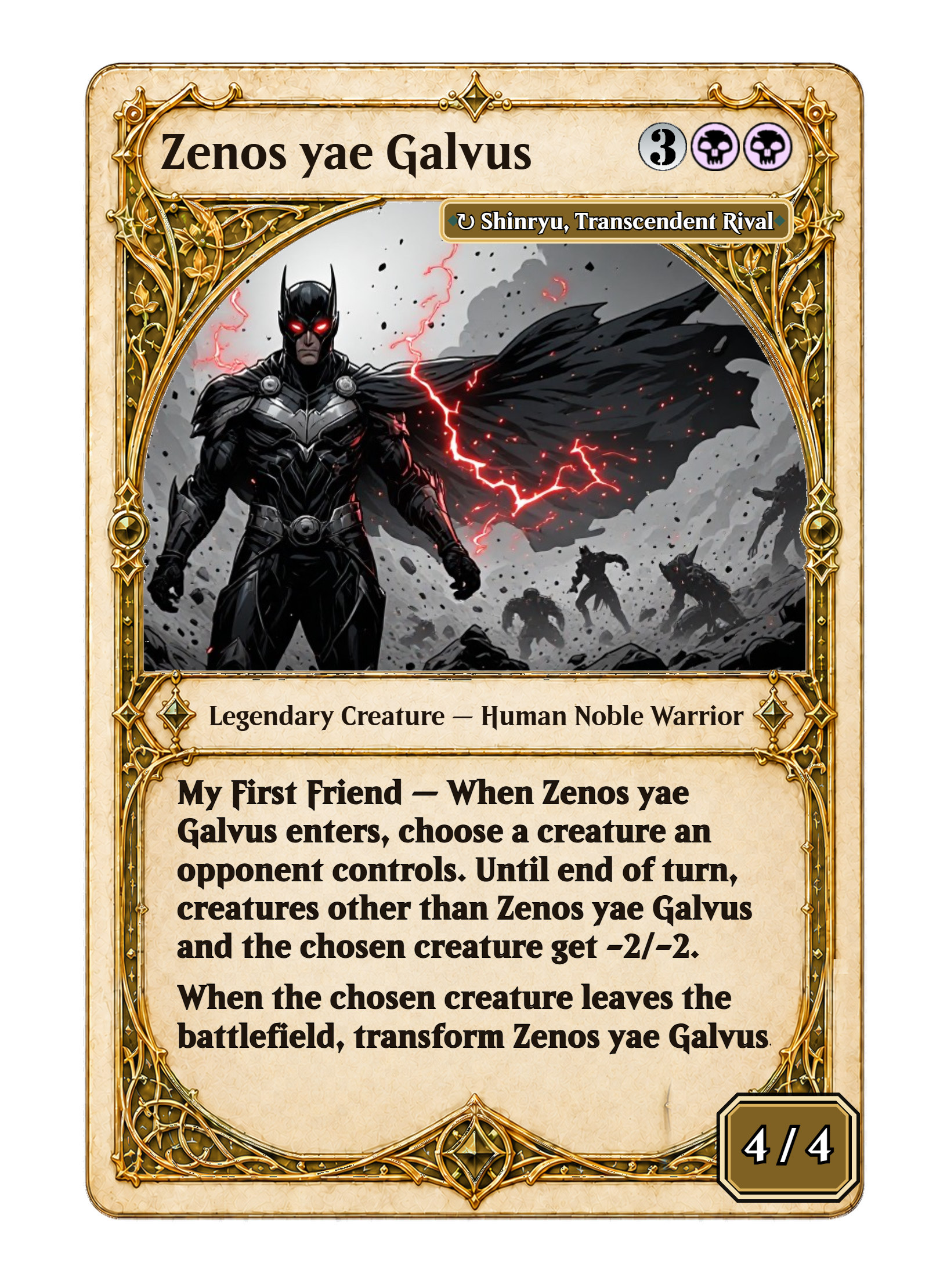 Zenos yae Galvus - Shinryu, Transcendent Rival-front-1452.png