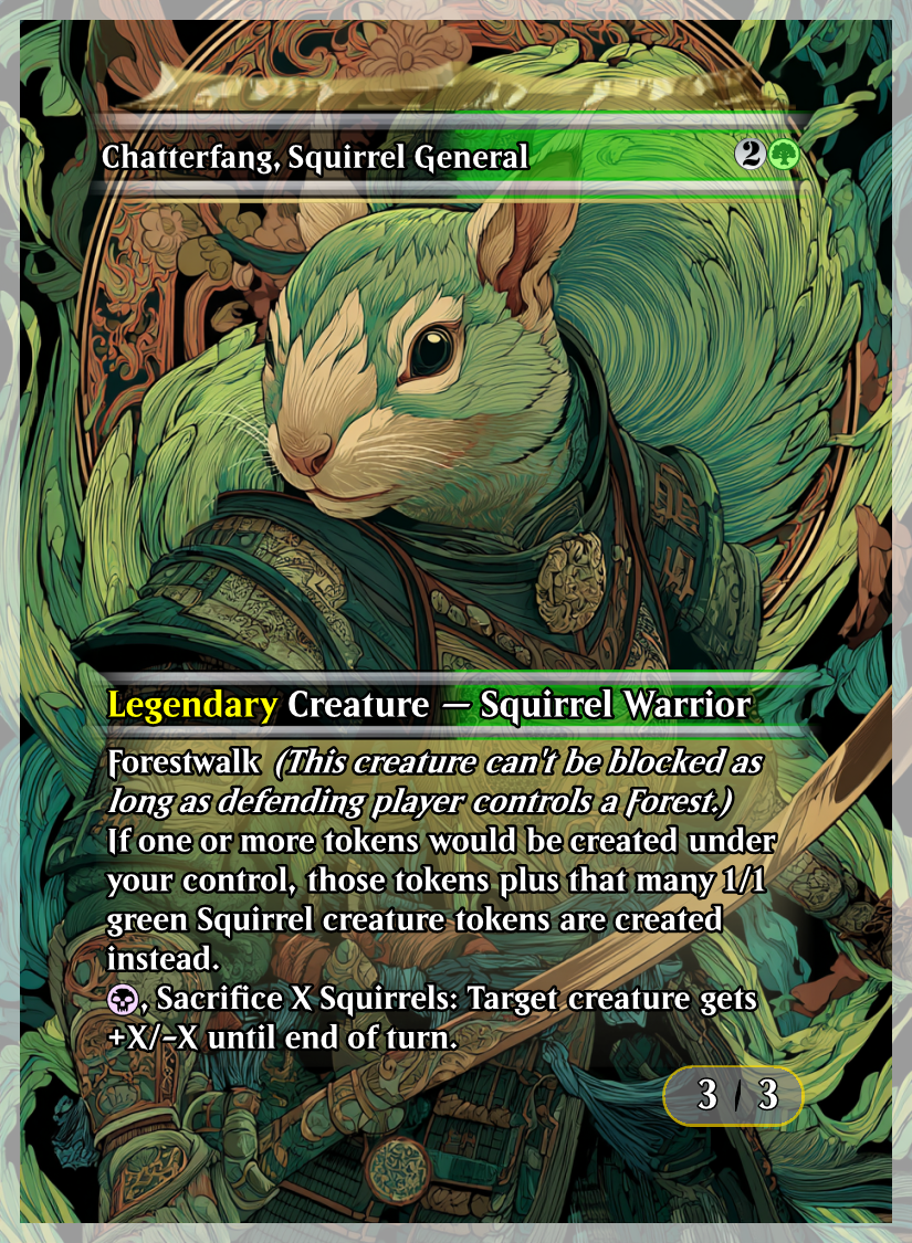 Chatterfang, Squirrel General Command Deck