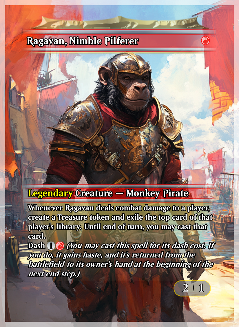 007 - Ragavan Nimble Pilferer.png