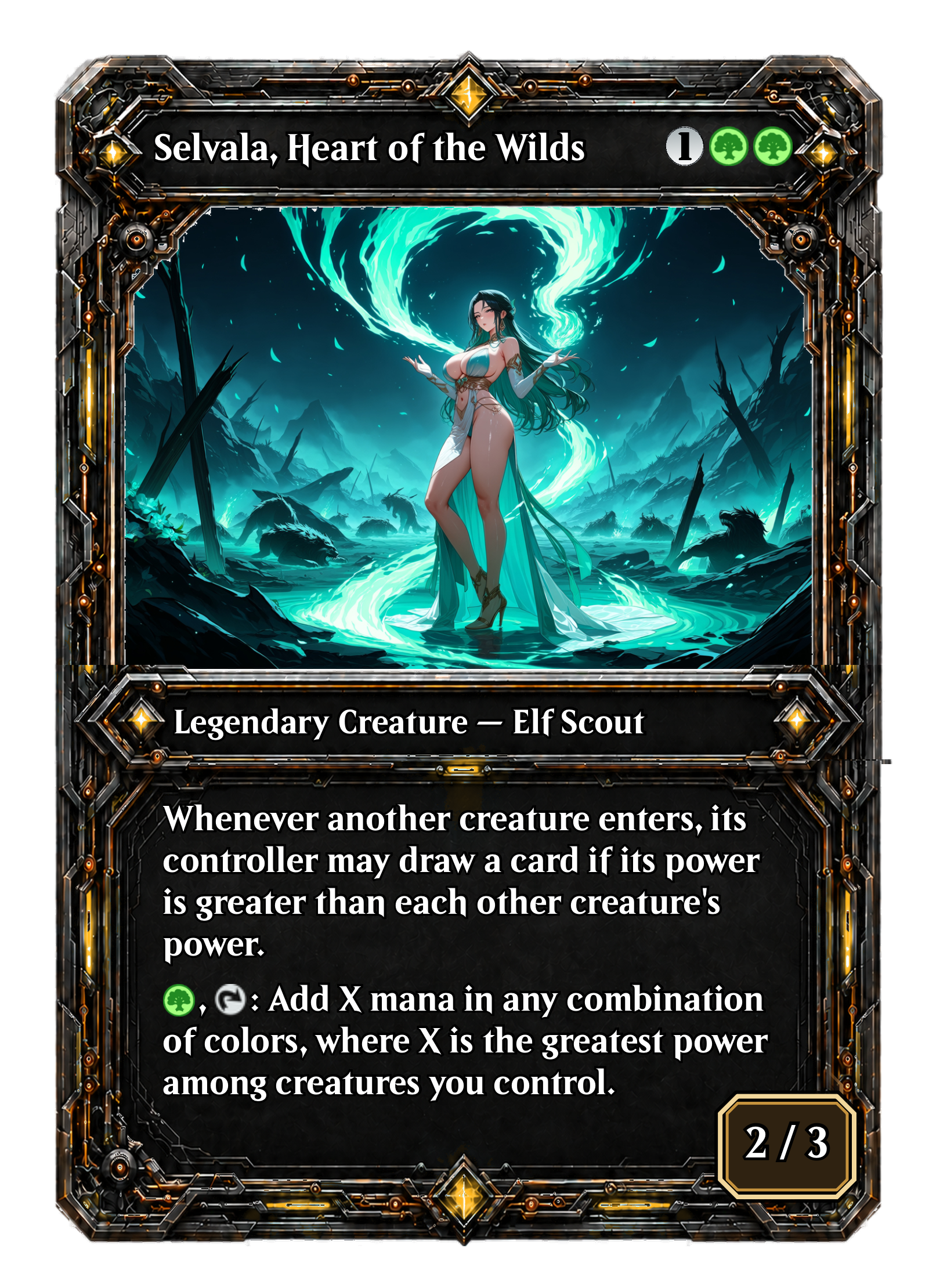 Selvala, Heart of the Wilds-front-808.png