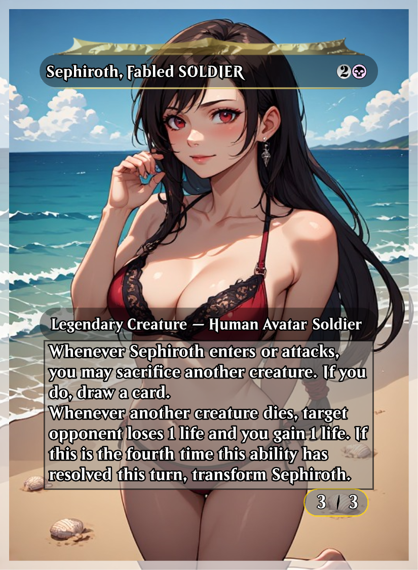 Sephiroth, Fabled SOLDIER Commander Deck - Tifa & Co