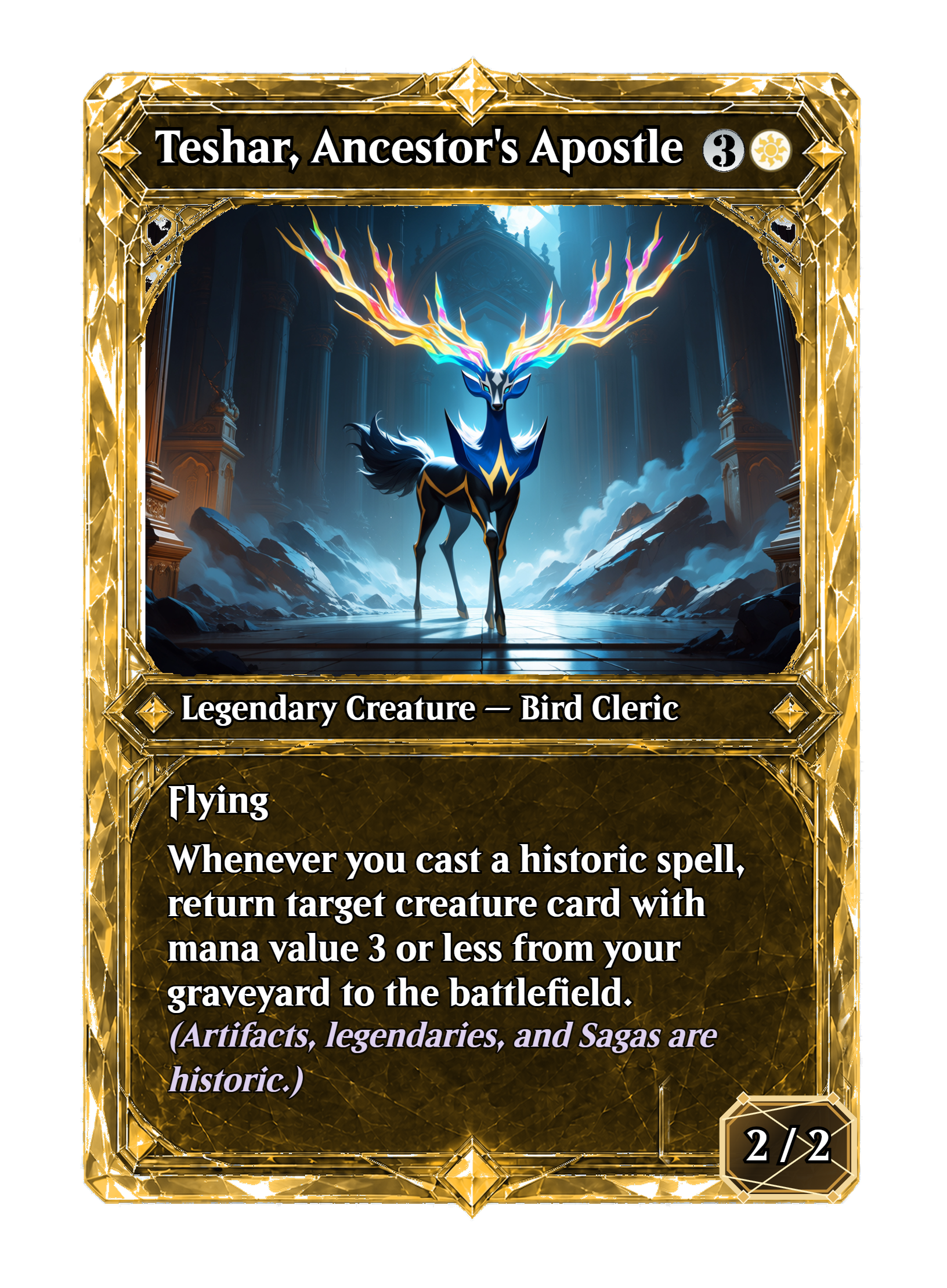 Teshar, Ancestor's Apostle-front-1745.png