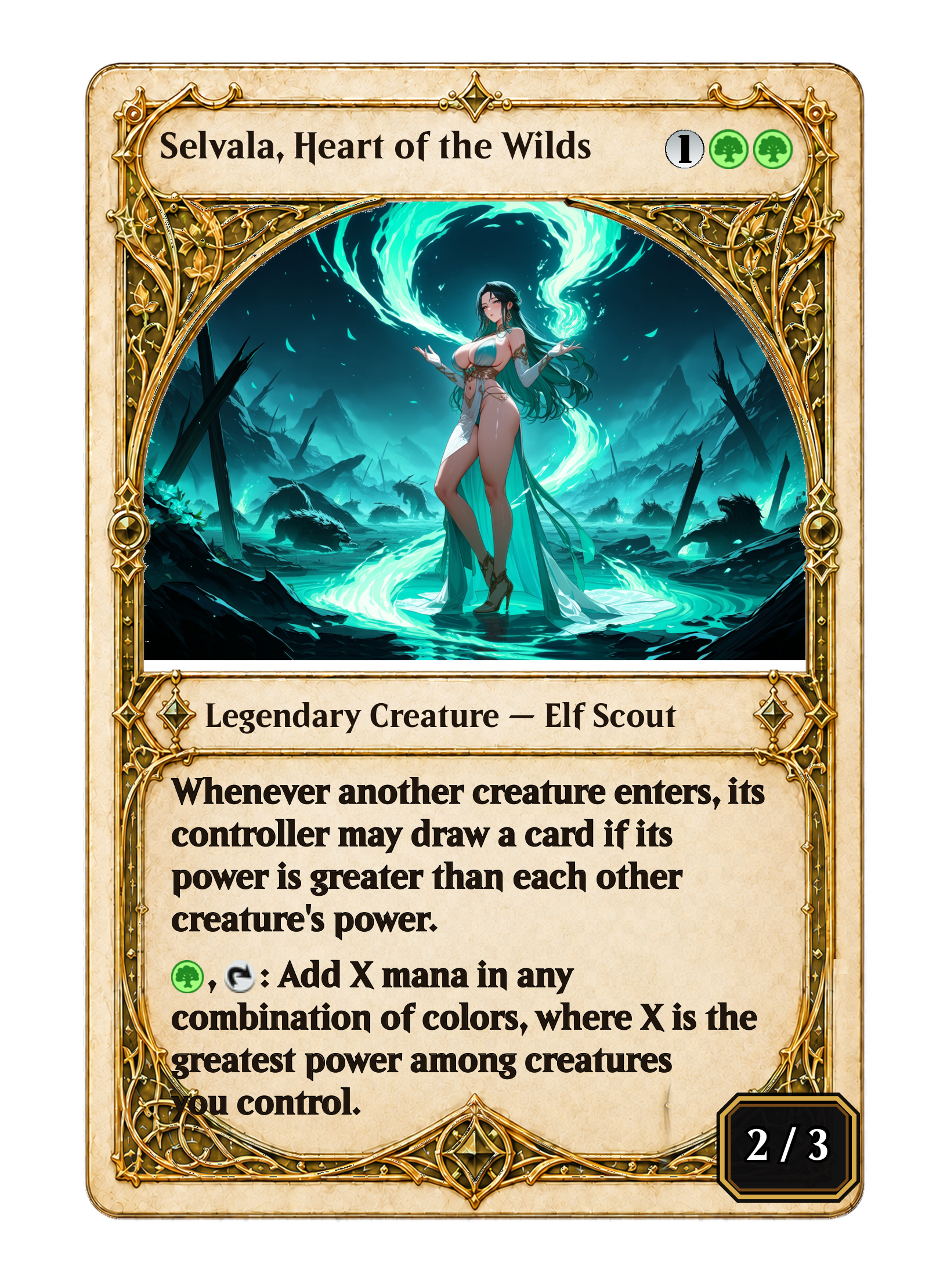 Selvala, Heart of the Wilds-front-808.png