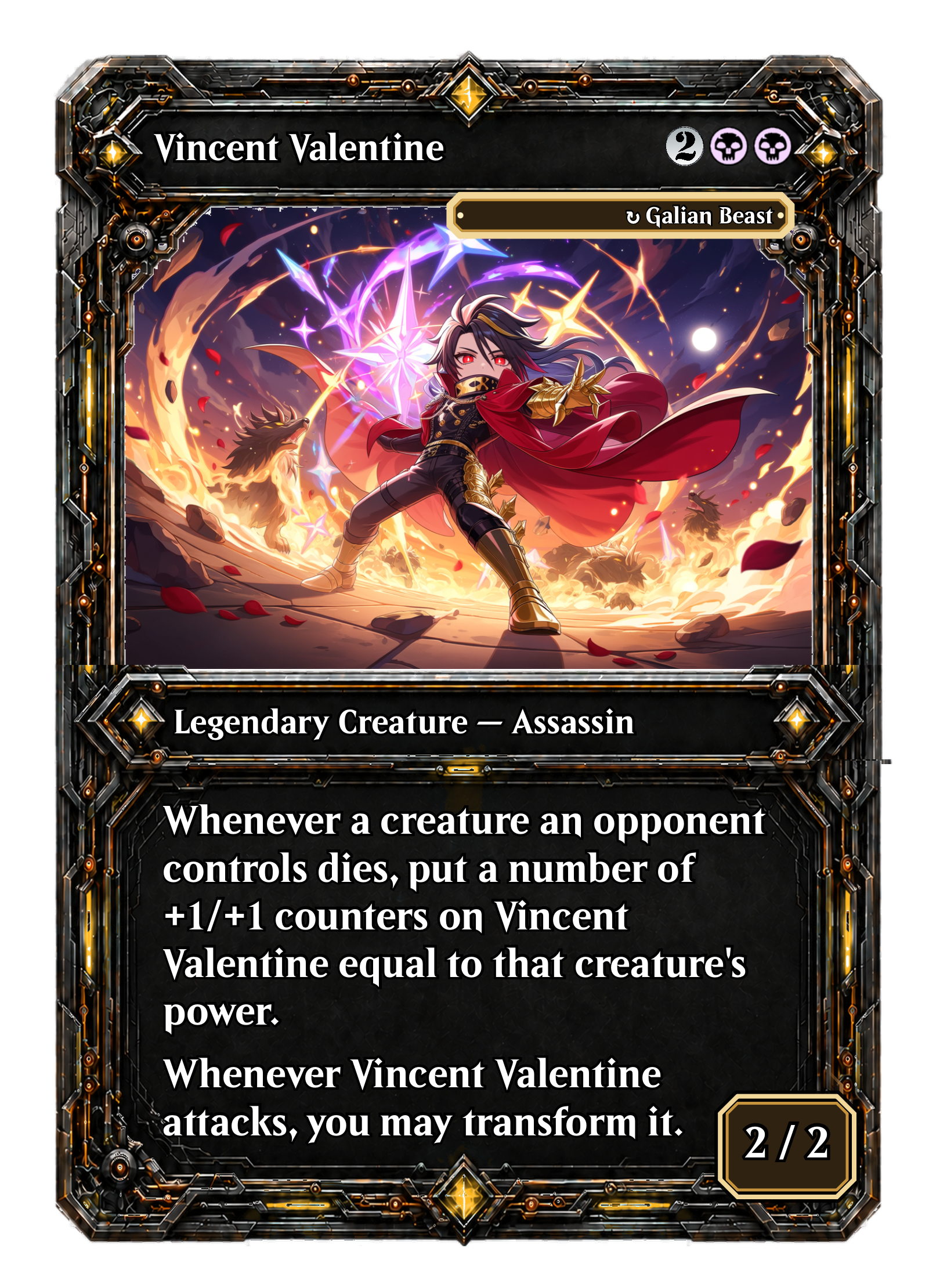 Vincent Valentine -- Galian Beast-front-924.png