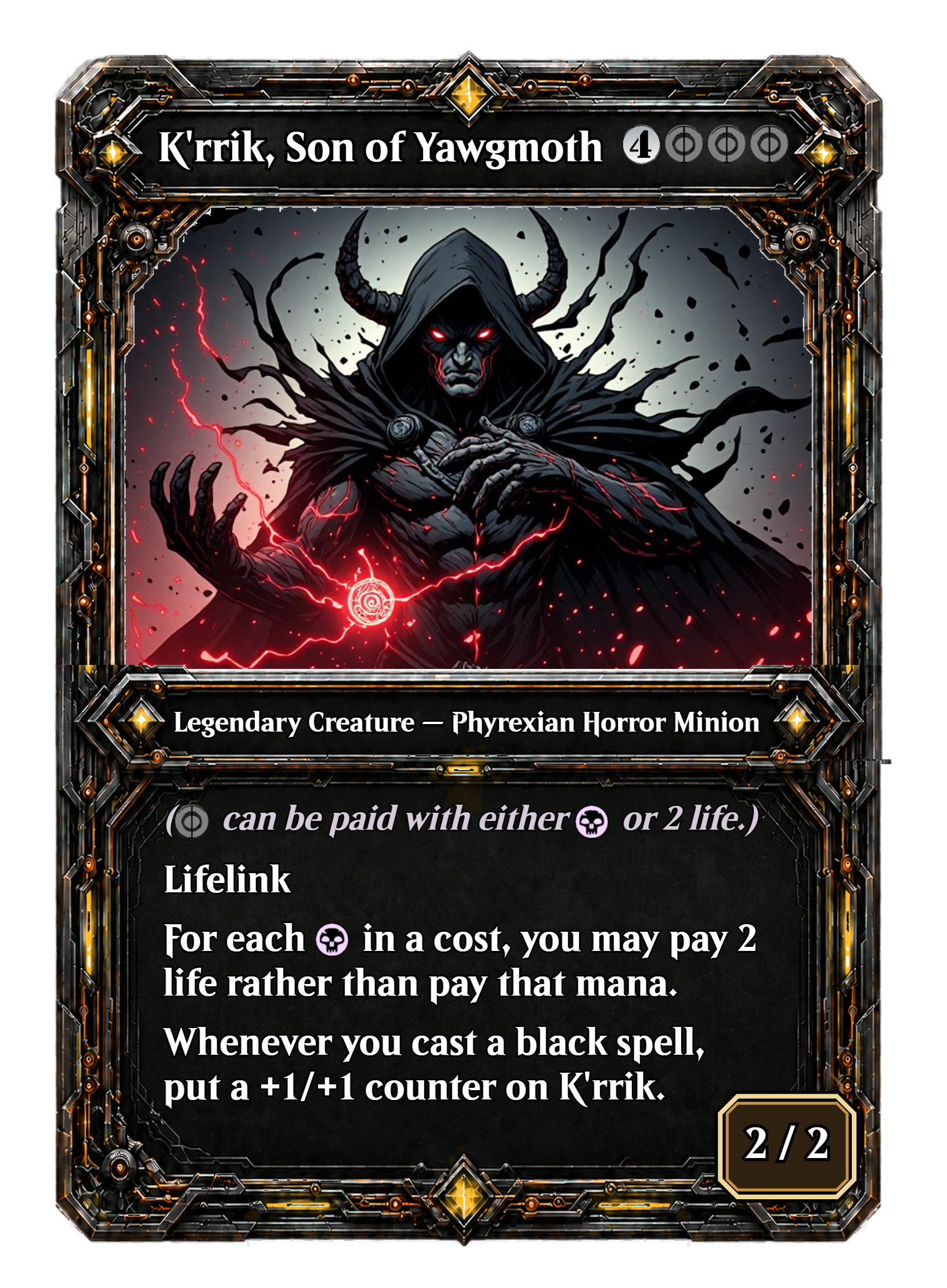 K'rrik, Son of Yawgmoth-front-1376.png