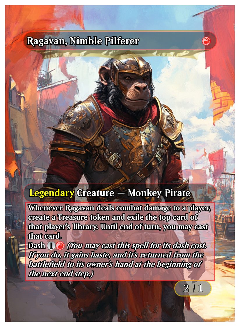 007 - Ragavan Nimble Pilferer.png