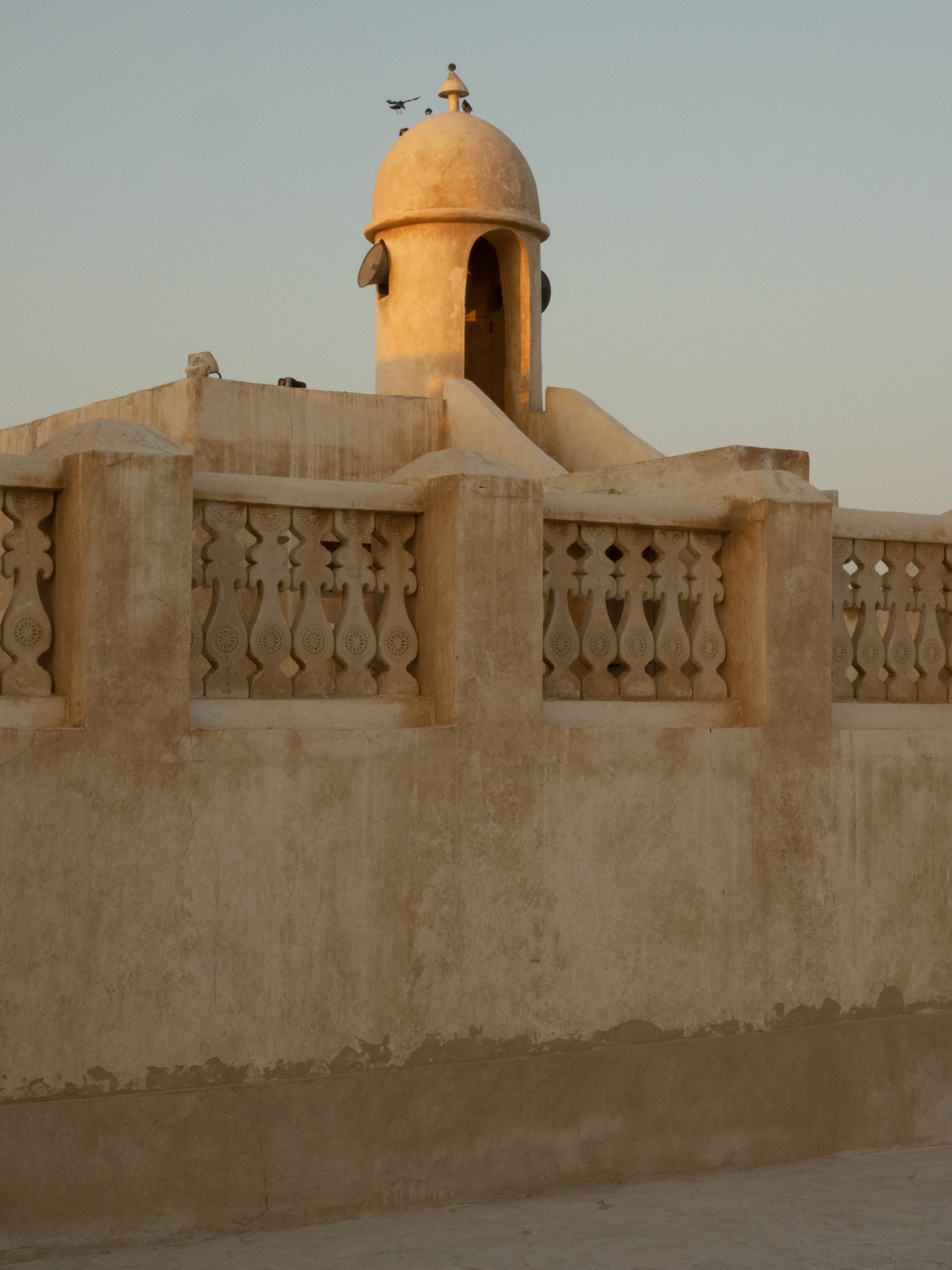 Old Mosques in the old market in the south of qatar