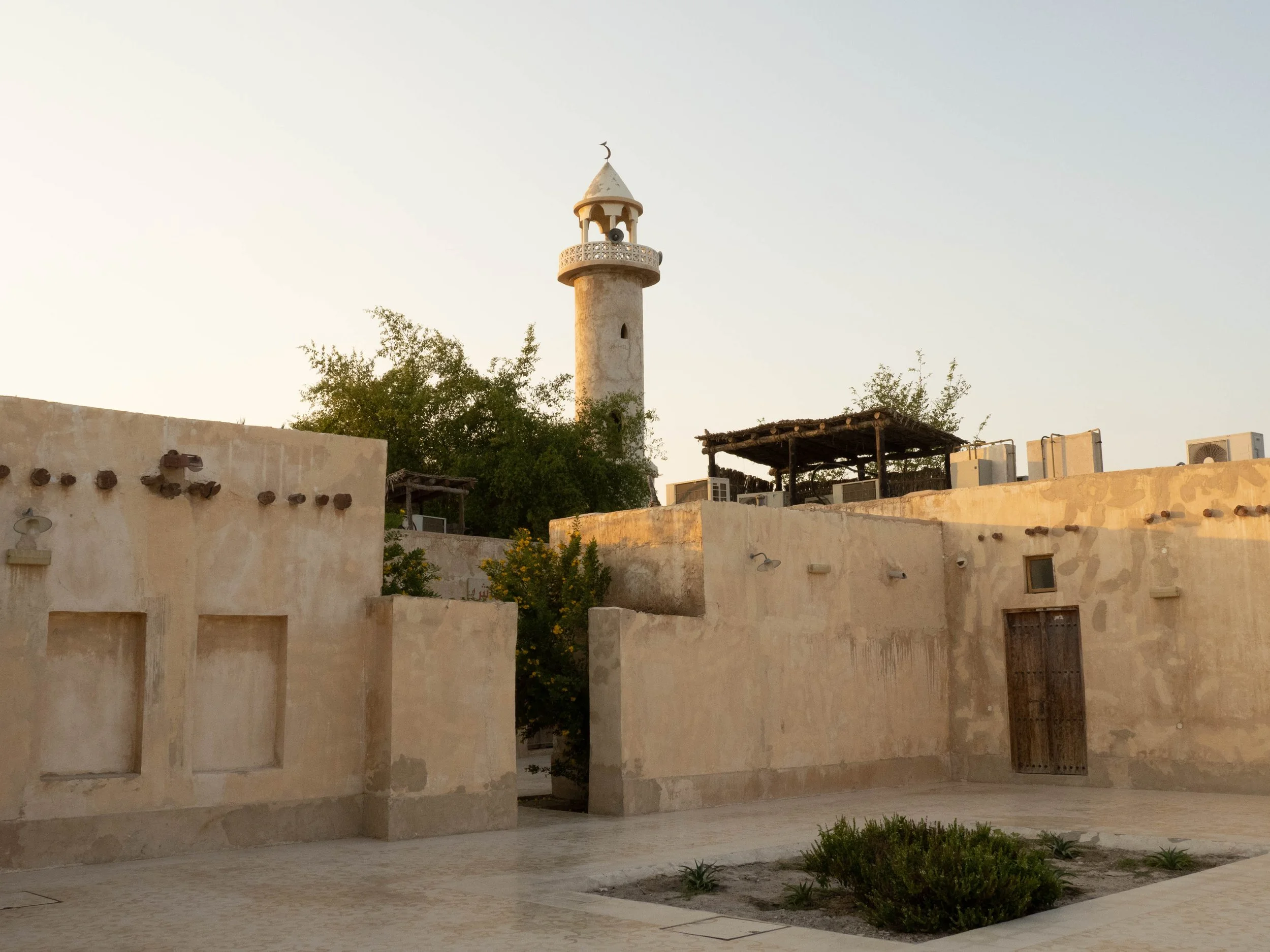 Old Mosques in the old market in the south of qatar