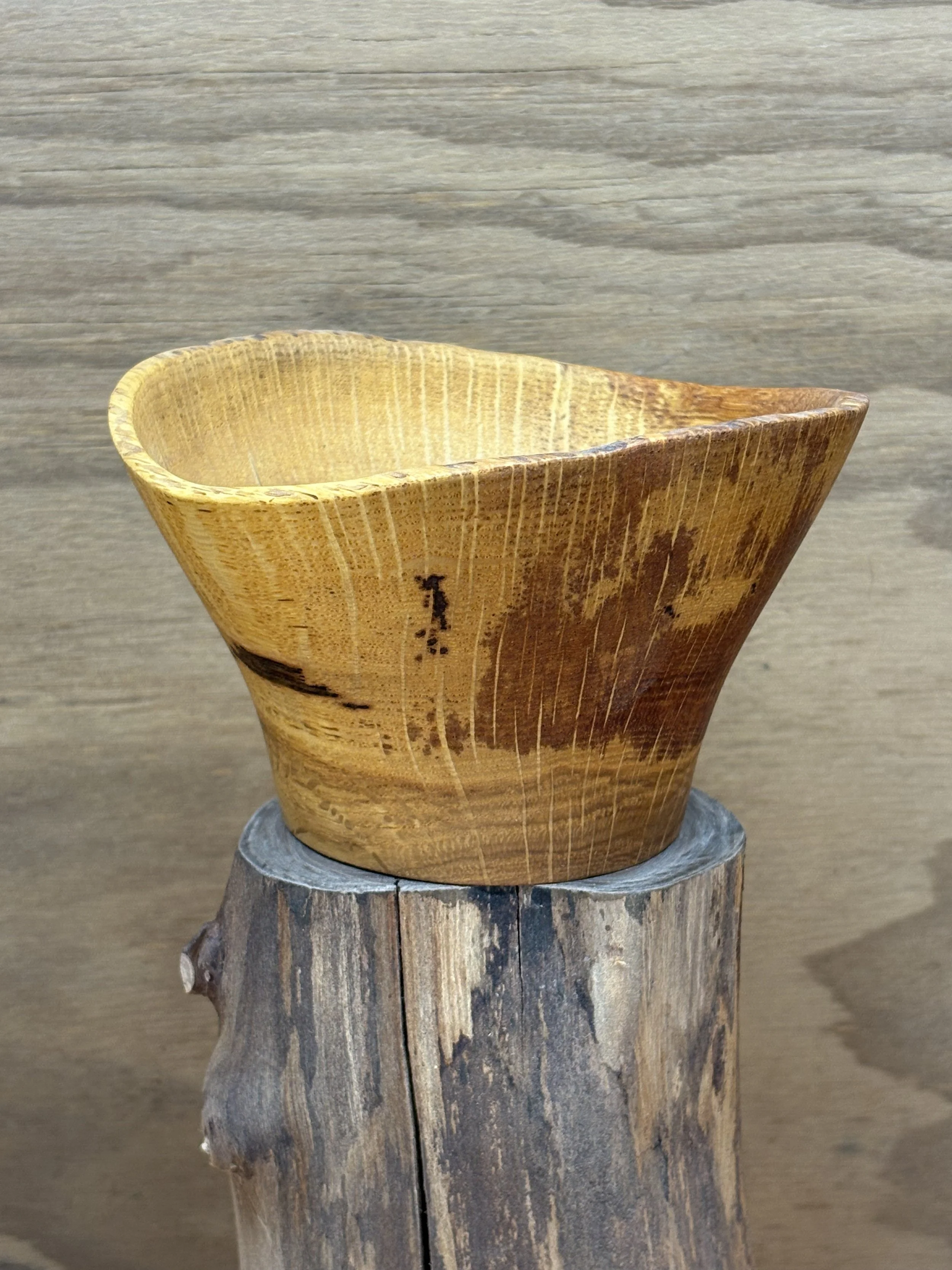 Ellis Valley Oak Natural Edge Bowl #14