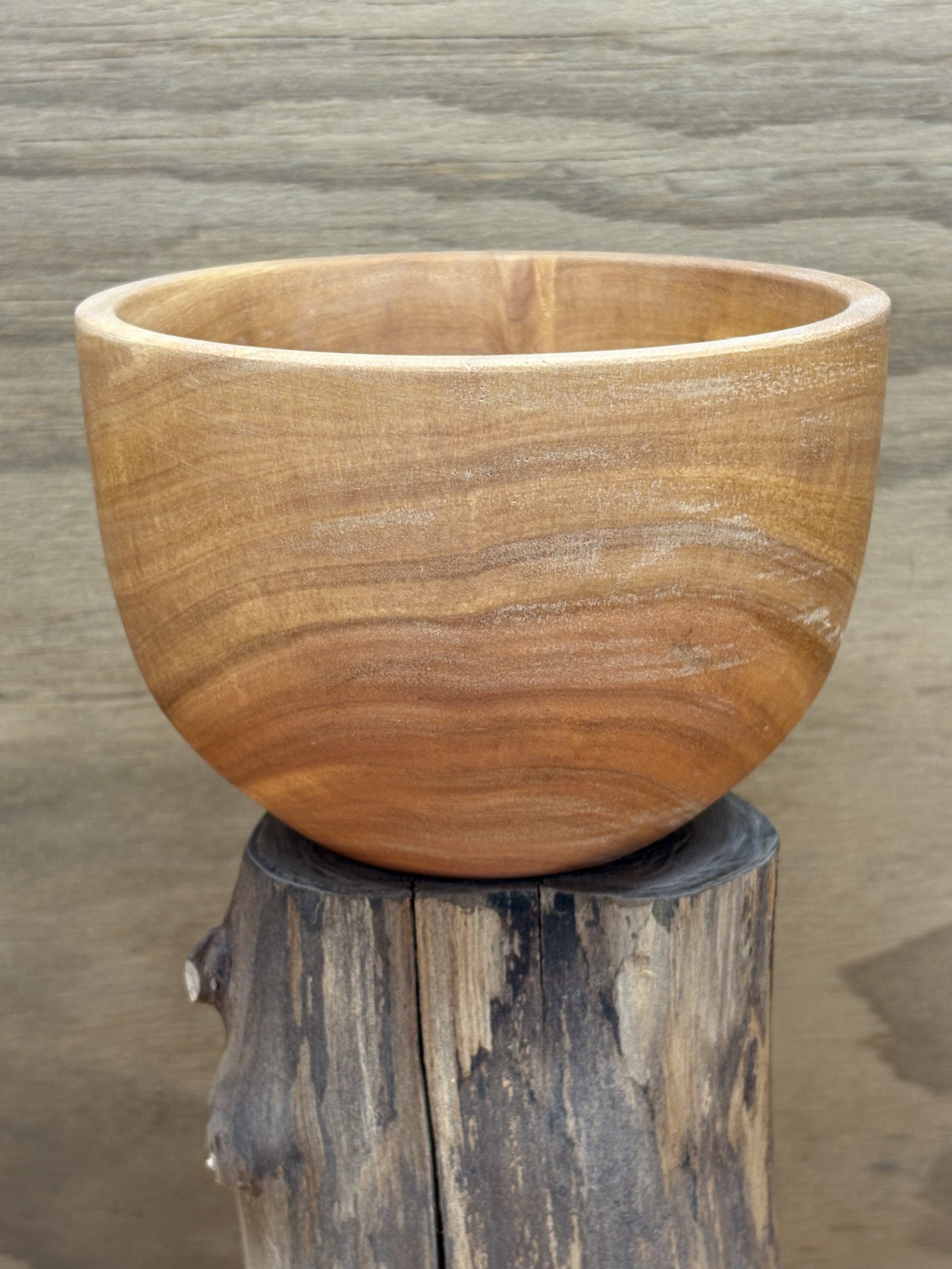 Golden Glen Eucalyptus Finished Edge Bowl #21