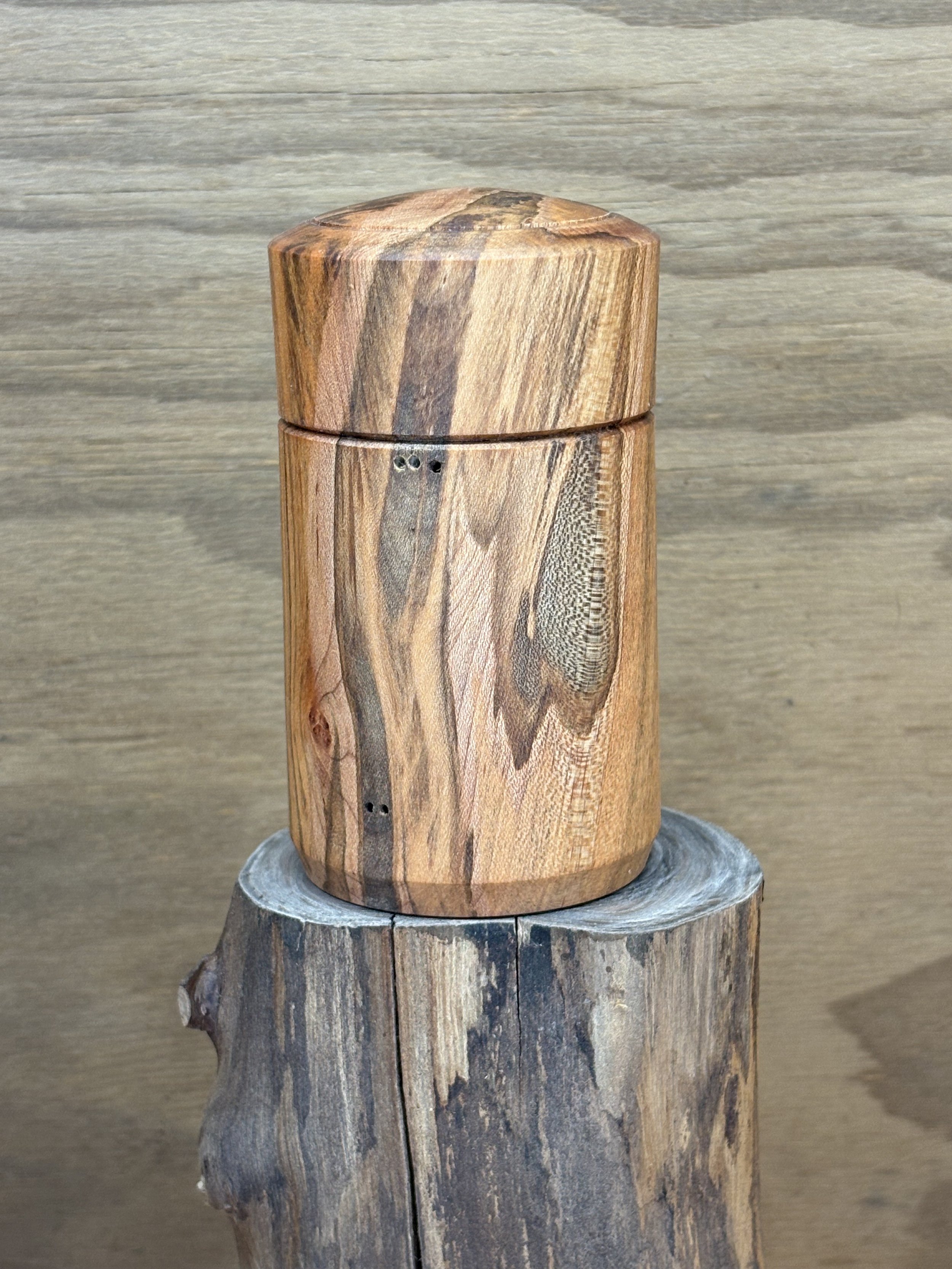 Vancouver Mystery Wood Lidded Box 2612