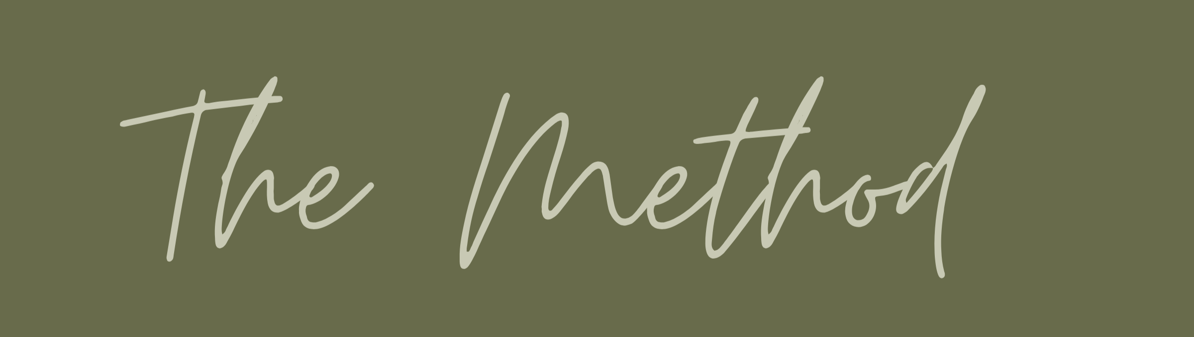 Text on a green background that says 'The Nostalg' in cursive font.