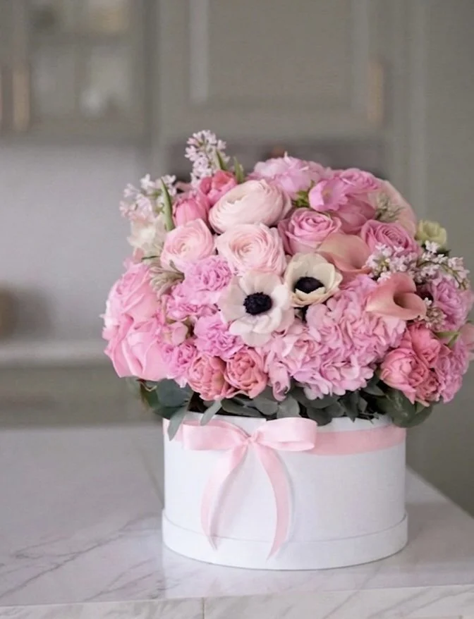 pink-rose-anemone-ranunculus-white-hat-box-arrangement.jpg