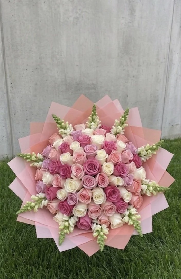 Call Your Mother - 50 Stem Rose Bouquet for Mothers day