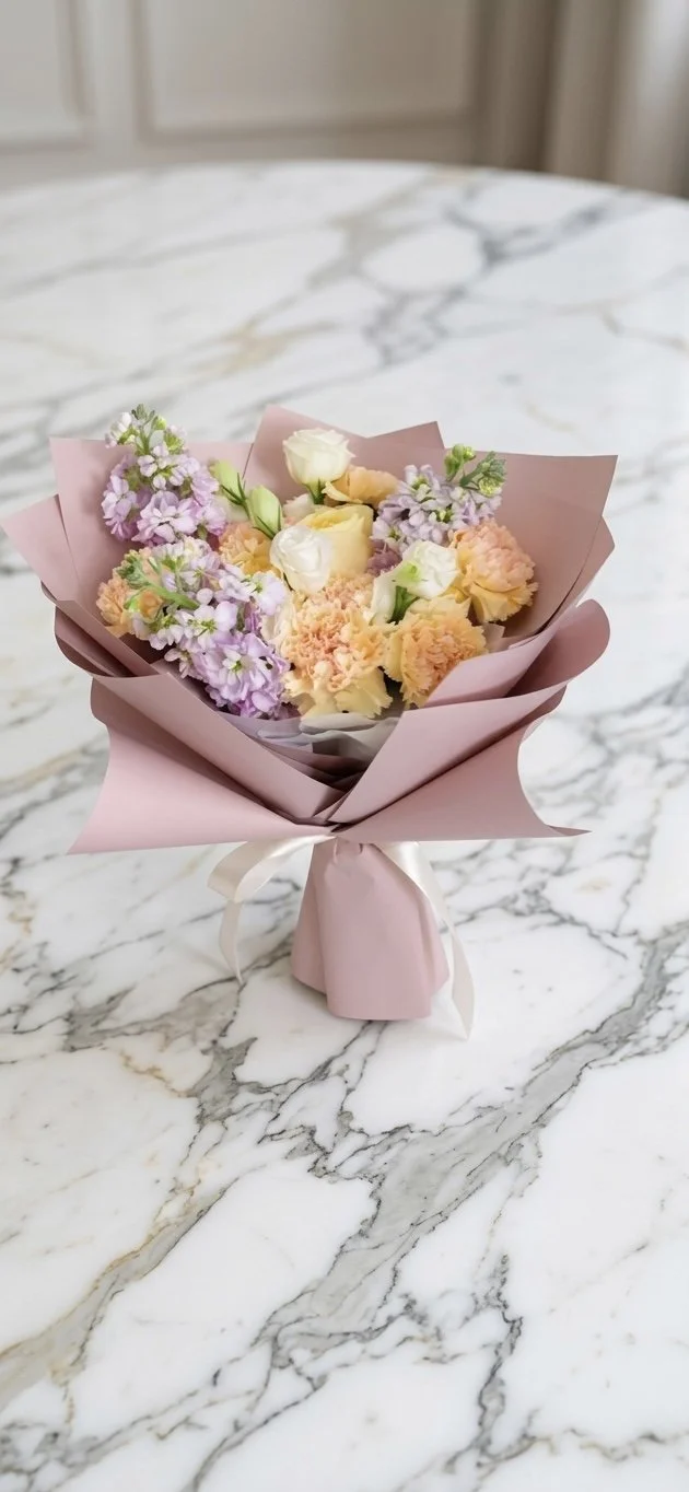 pastel-carnation-stock-rose-mauve-wrapped-bouquet-marble.jpg