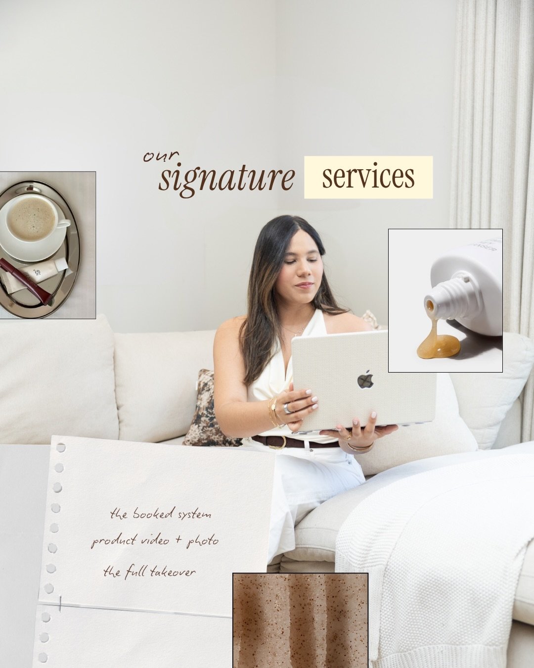 Everything your  brand needs to grow and look premium, take a look into our services: content, strategy, ads, and visuals. All in one place. 🤍

We built every plan around one thing. Giving your business a real marketing system that actually brings i